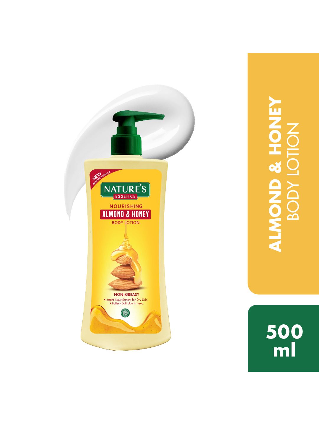 Natures Essence Almond & Honey Nourishing Body Lotion - 500ml-image-1