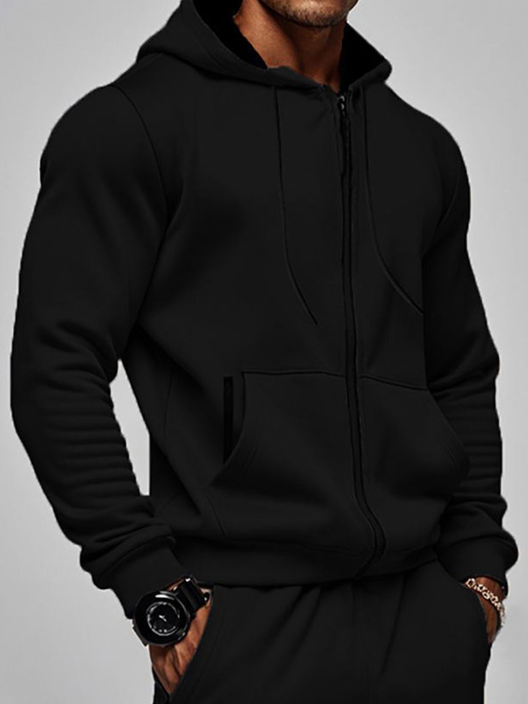 StyleCast x Revolte Hooded Long Sleeves Sweatshirt With Jogger-image-22