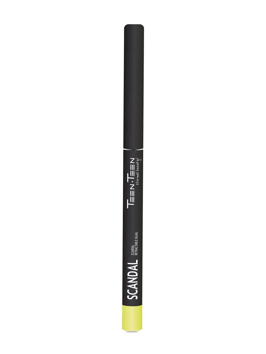 TEEN TEEN COSMETICS Scandal Waterproof Retractable Kajal - 0.3gm - Black-picture-12