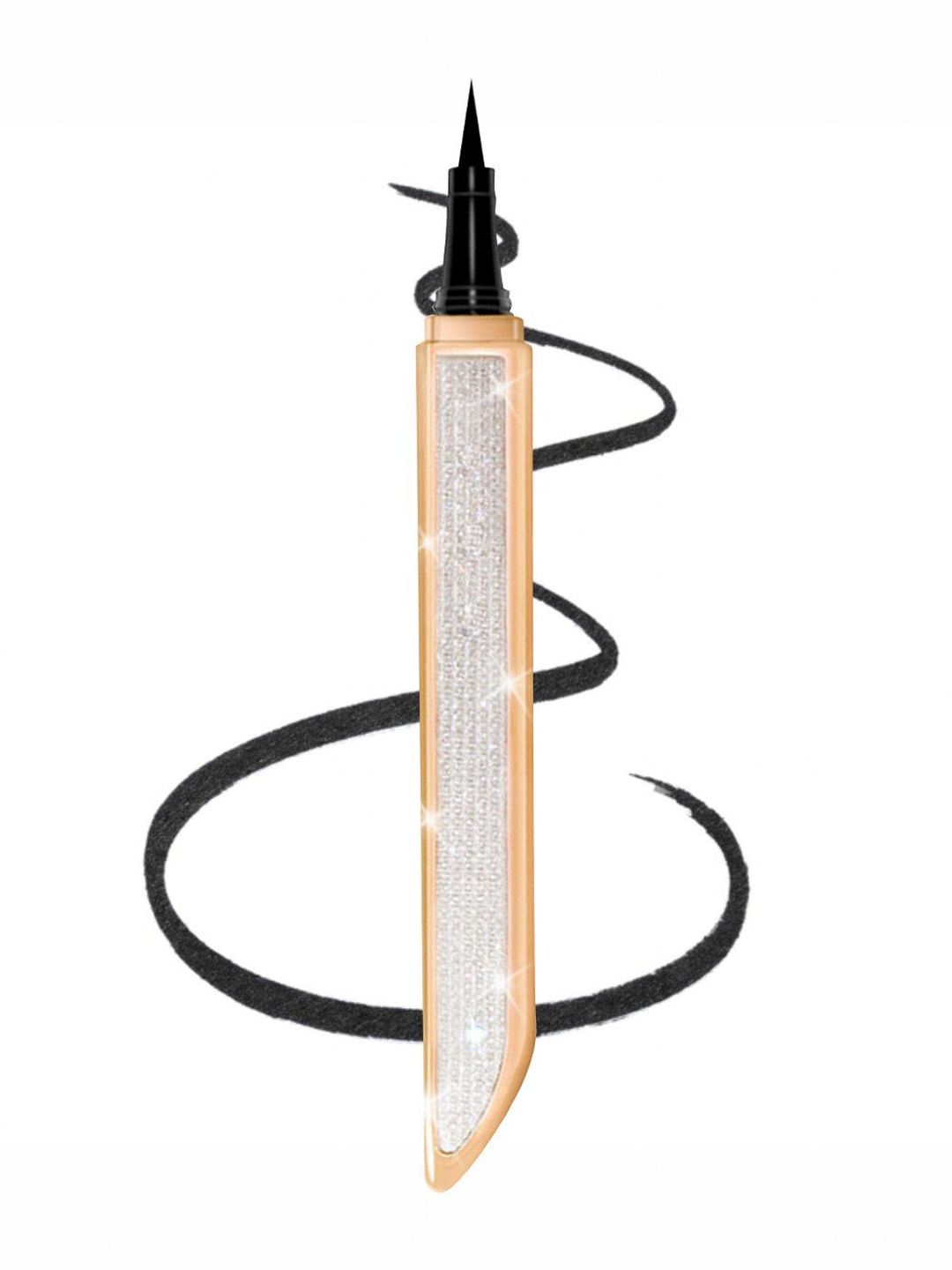 TEEN TEEN COSMETICS Wing It Long Lasting Smooth & Even Application Eyeliner- 1.5 g- Black-image-47