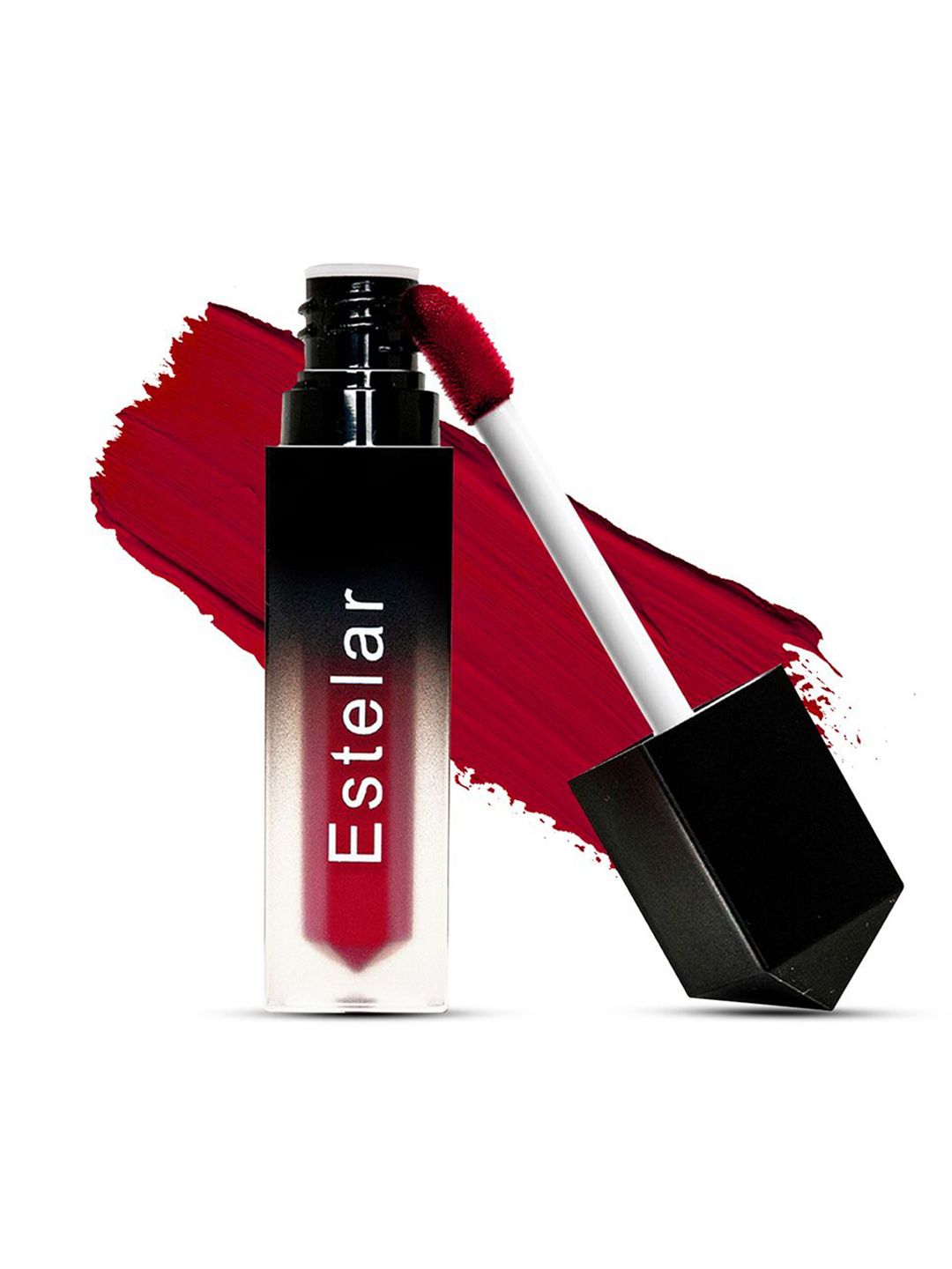 Estelar Long Lasting & Waterproof Liquid Matte Lipstick- 4 g- Red Heartbreak-image-12