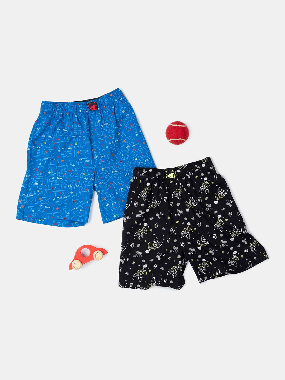 Jockey Boys Printed Shorts-picture-17