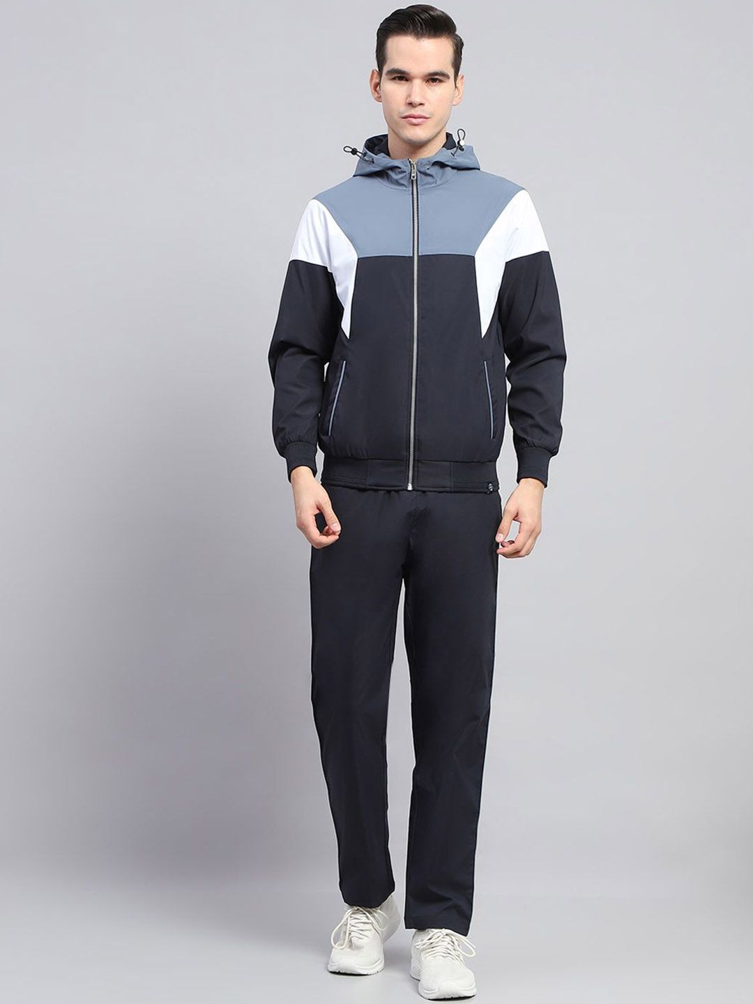 Monte Carlo Men Mid-Rise Hooded Neck Full Sleeve Tracksuit-image-14