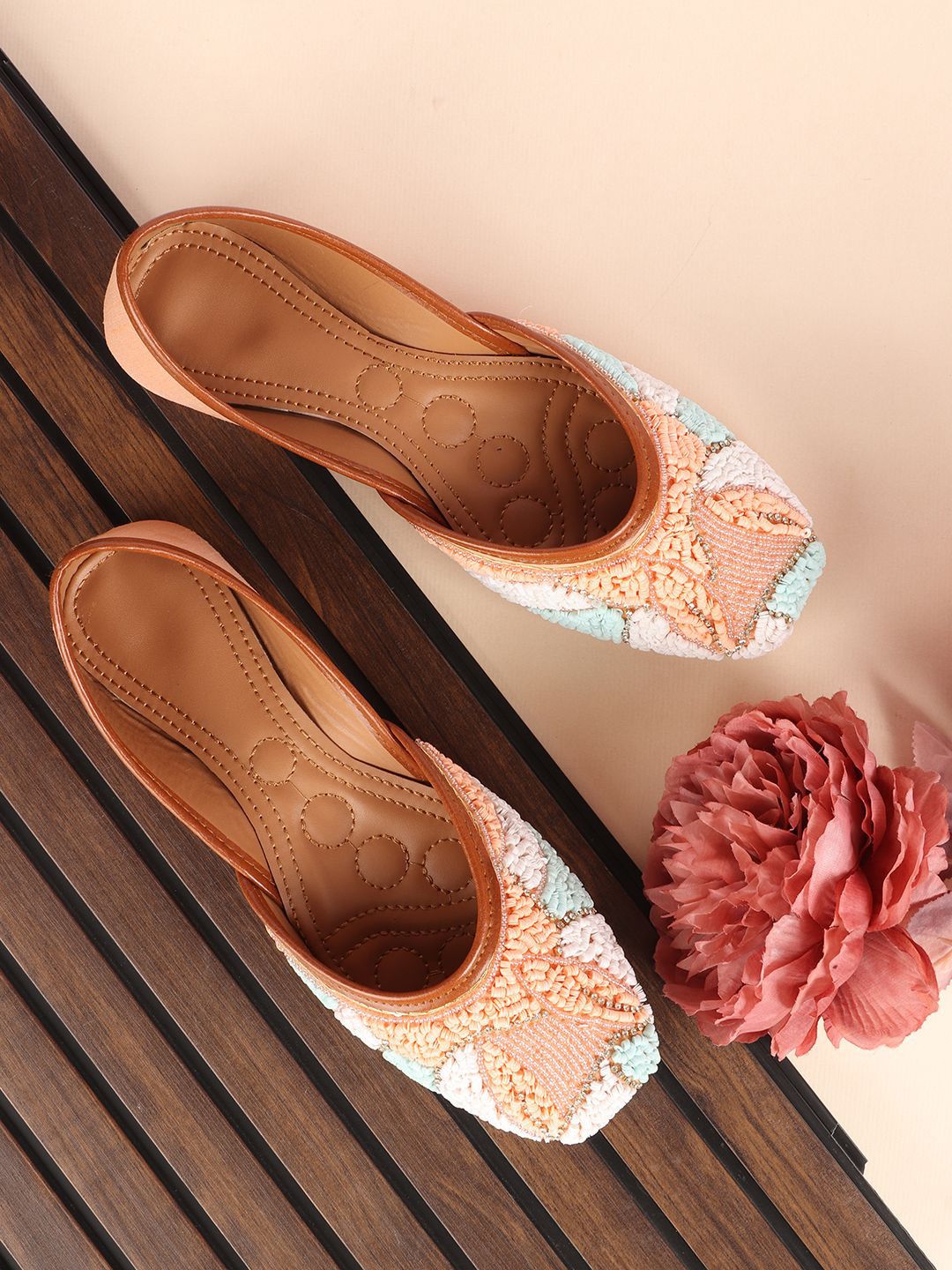 CHINRAAG Women Ballerinas with Bows Flats-image-17