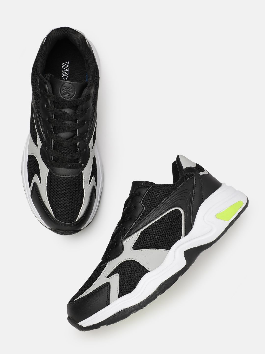 WROGN Men Colourblocked Sneakers-picture-31