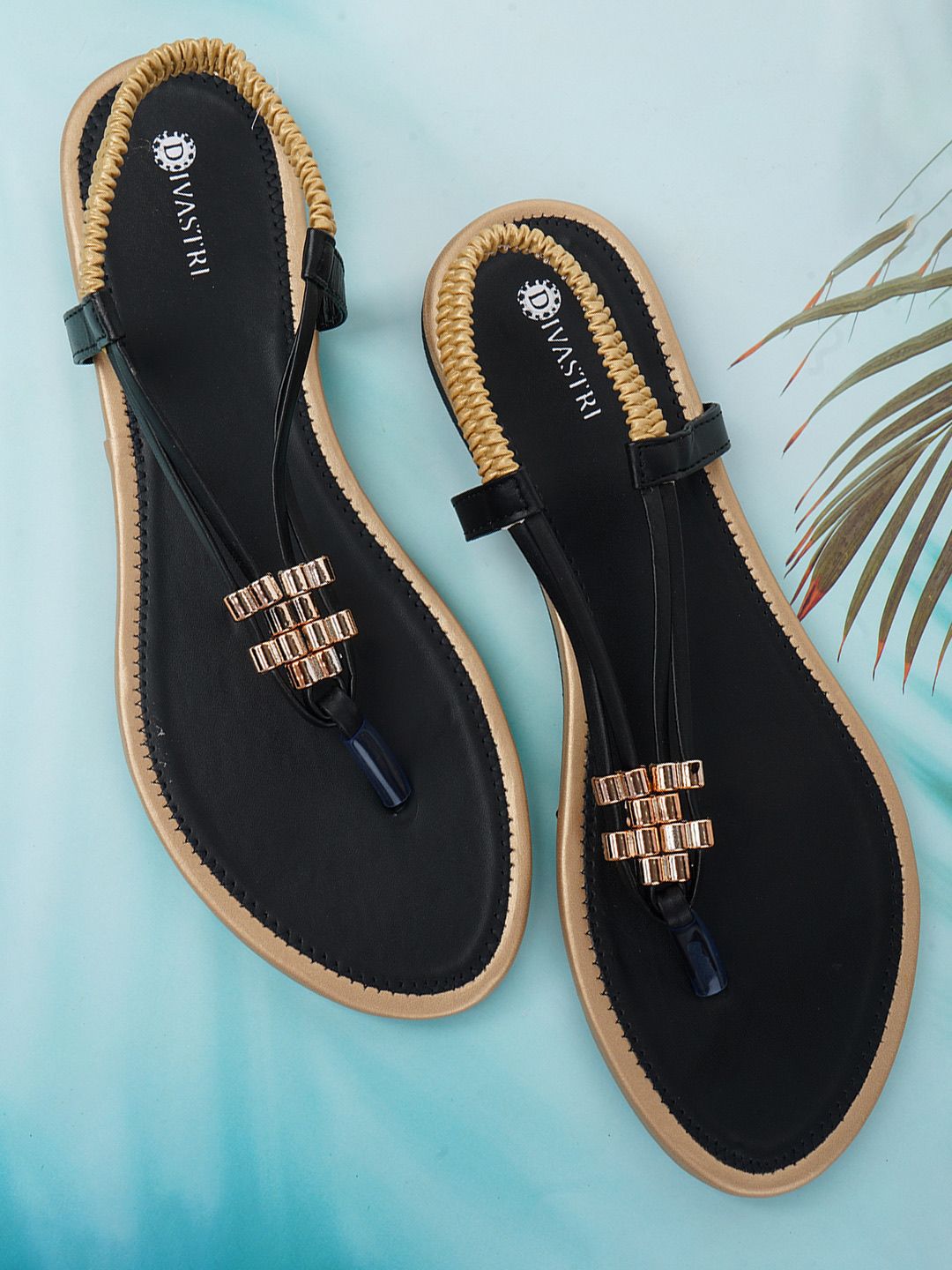 DIVASTRI Women T-Strap Flats-image-31