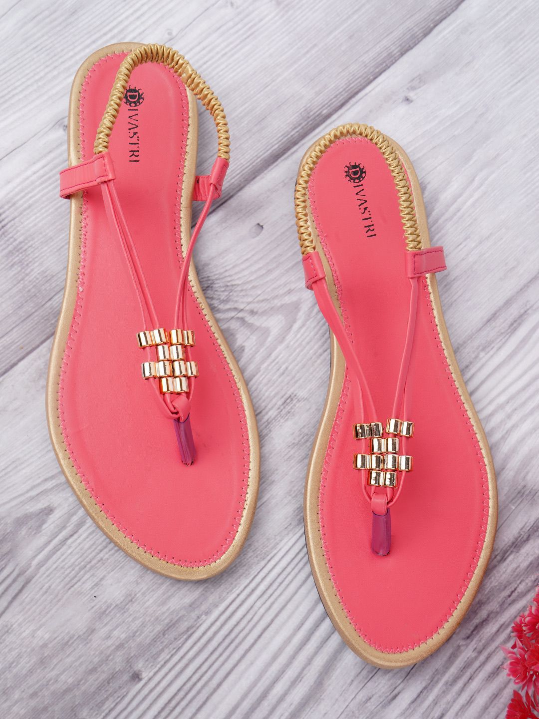 DIVASTRI Women T-Strap Flats-picture-41