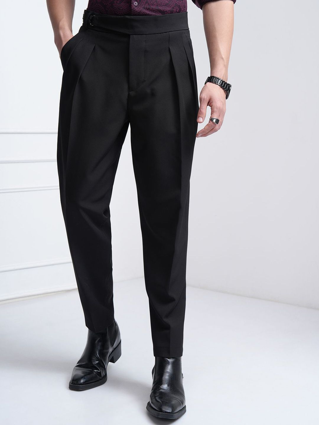 HIGHLANDER Men High-Rise Trousers-picture-18