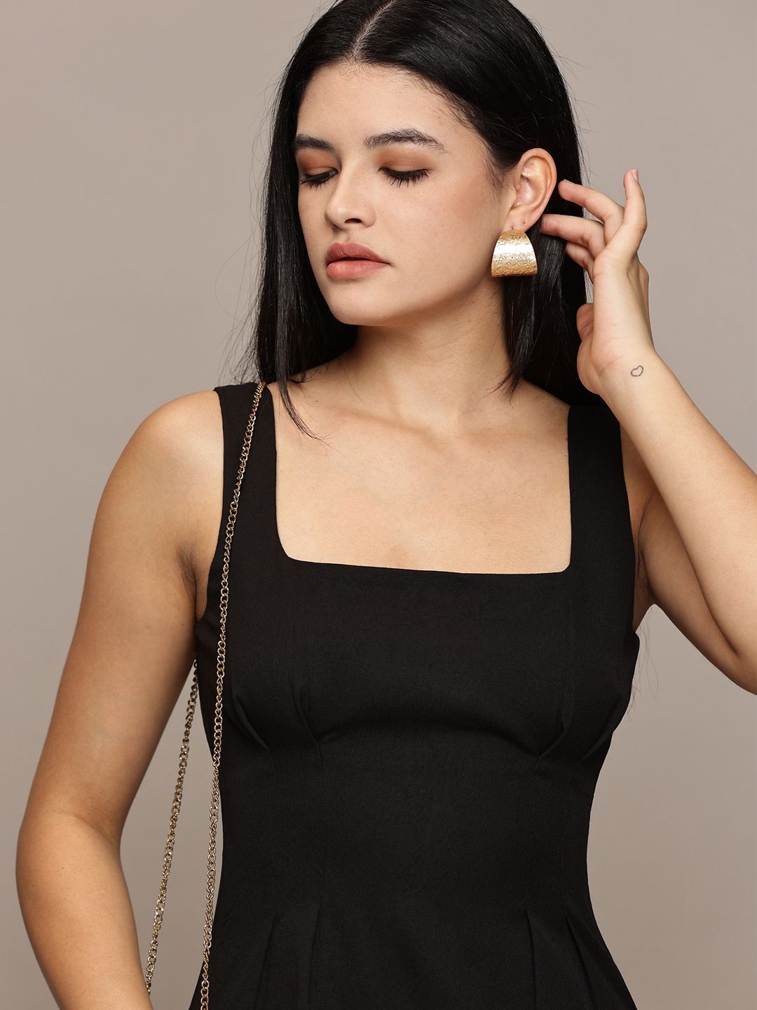 French Connection A-Line Midi Dress-picture-14