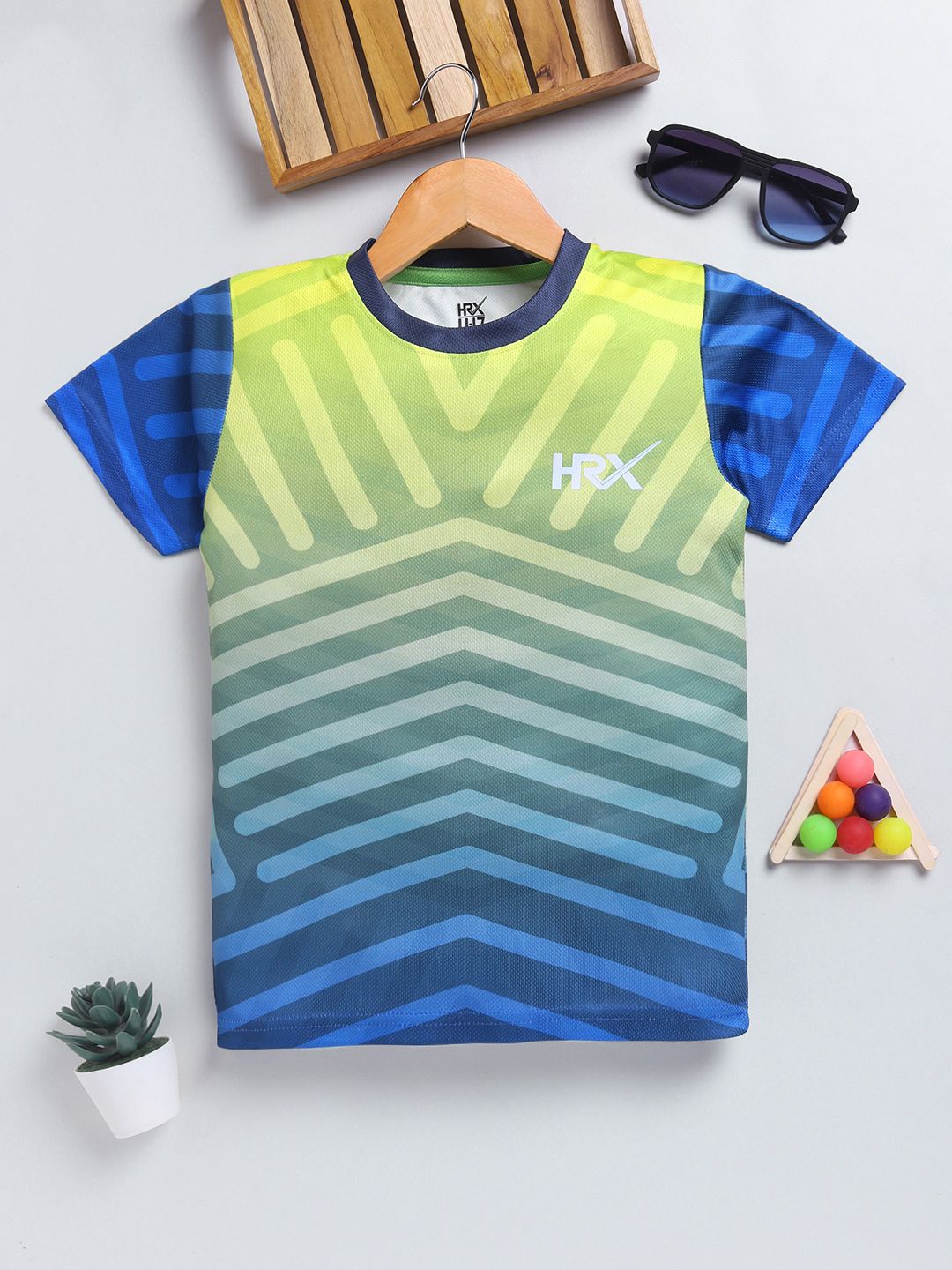 HRX by Hrithik Roshan Boys Printed Rapid Dry T-shirt-picture-15