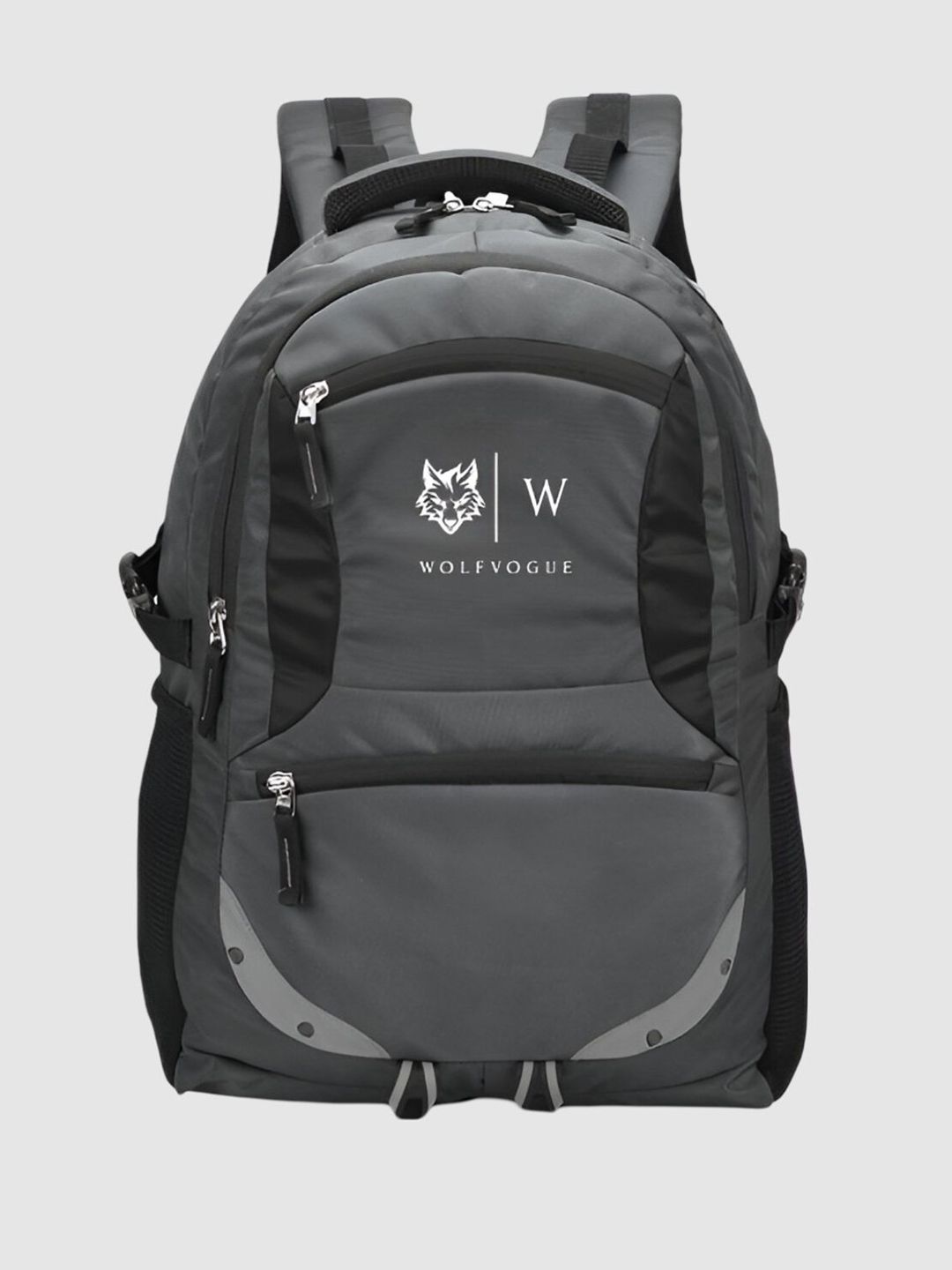 Wolfvogue Unisex Brand Logo Backpack-picture-39