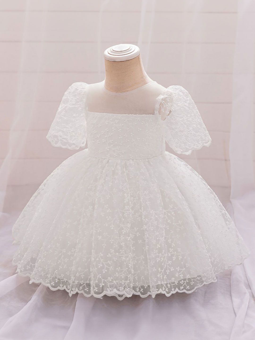 StyleCast x Revolte Girls Embroidered Fit and Flare Dress-picture-16