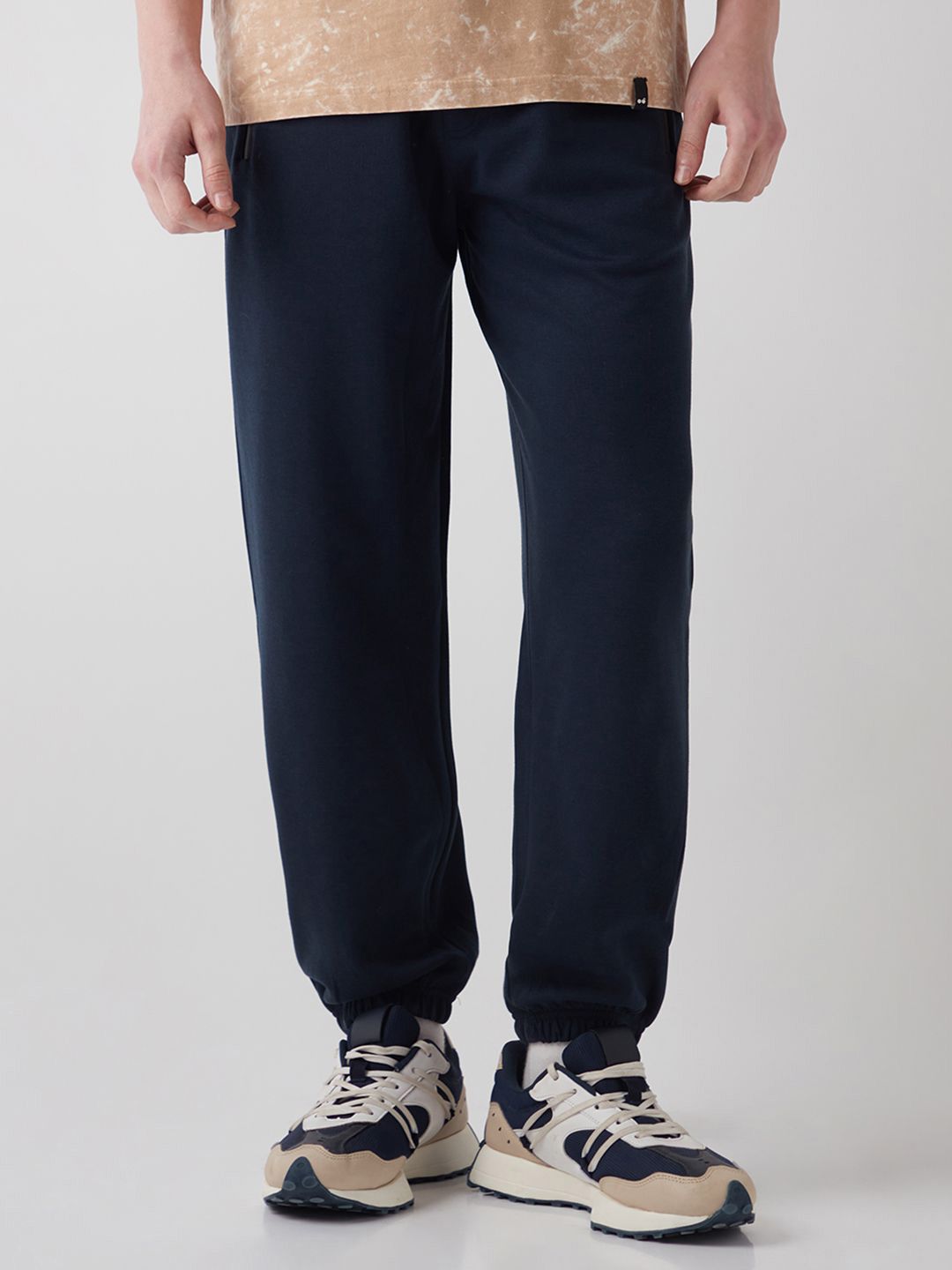 Bewakoof Men Cotton Mid Rise Oversized Joggers-picture-44