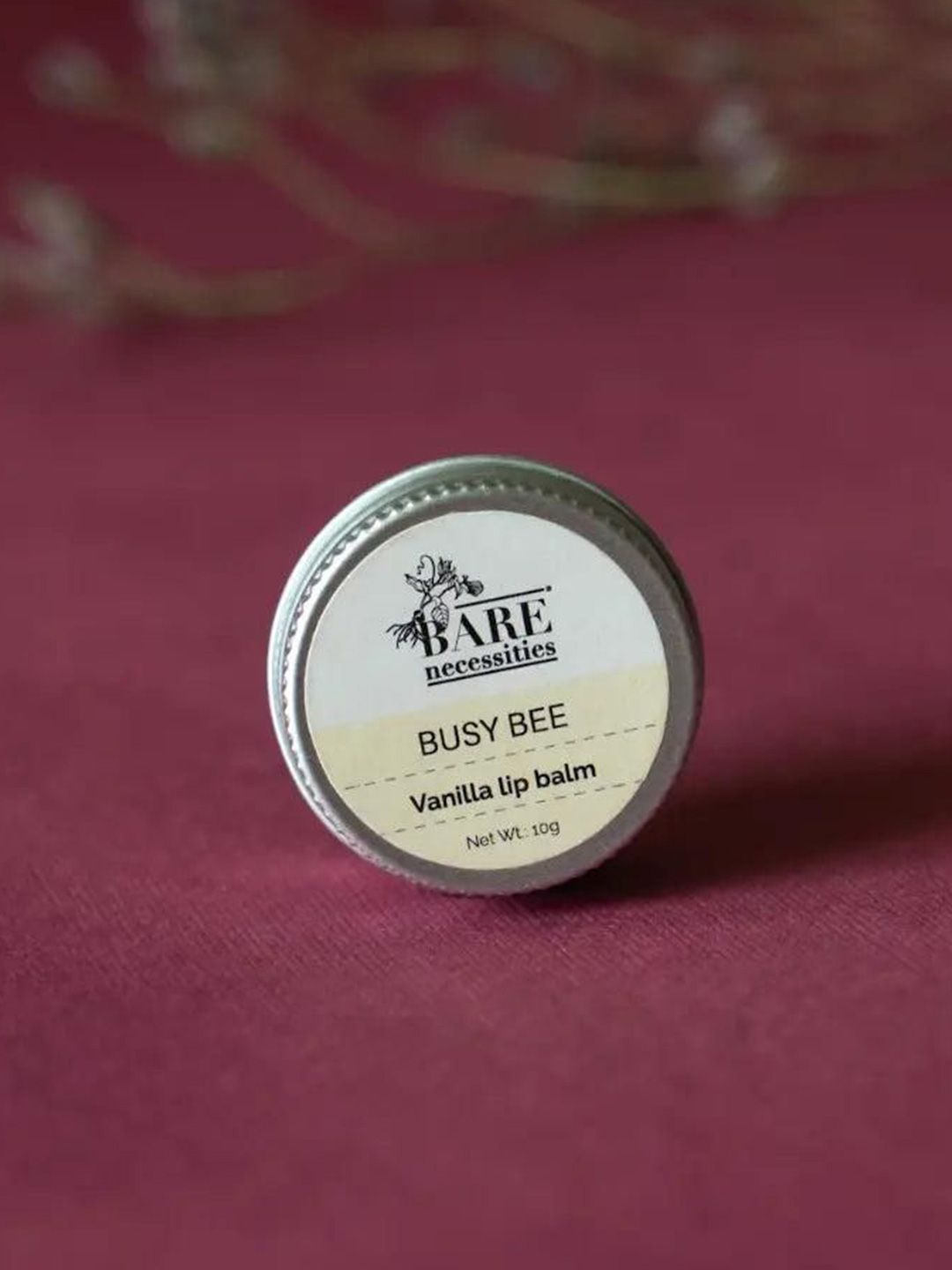 Bare Necessities Busy Bee Pure Natural & Zero Waste Vanilla Lip Balm - 10 g-image-27