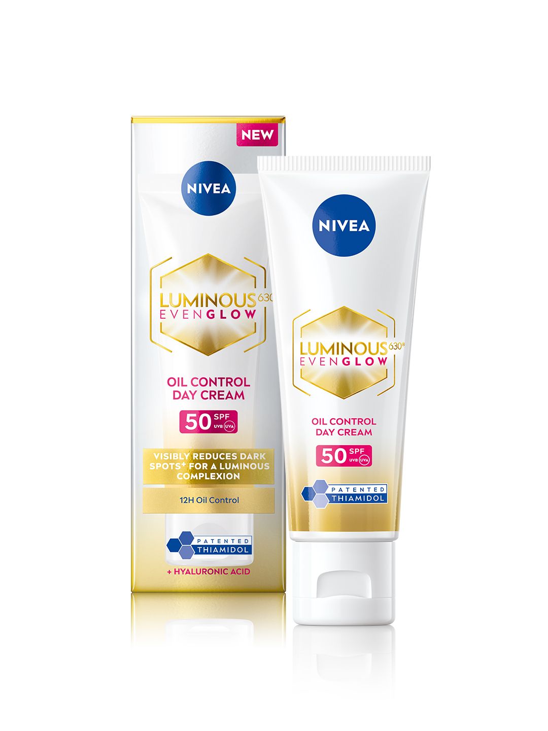 Nivea Luminous Even Glow Oil Control SPF50 Day Cream with Hyaluronic Acid - 40ml-picture-48