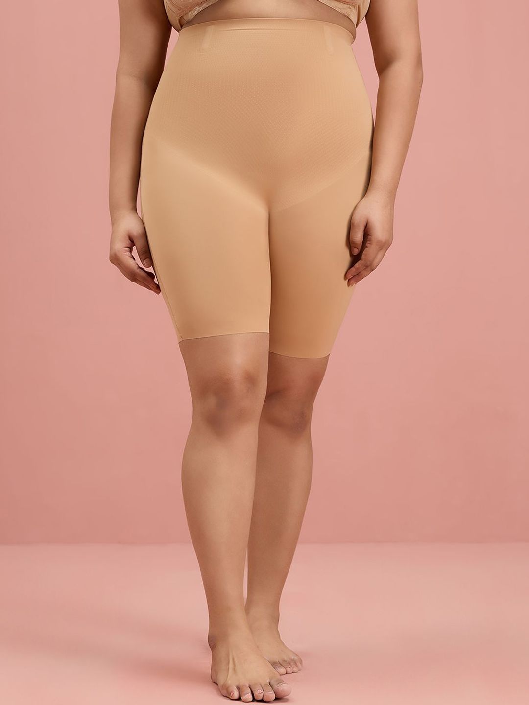 Nykd Women Mid-Rise Seamless Tummy & Thigh Shapewear-image-46