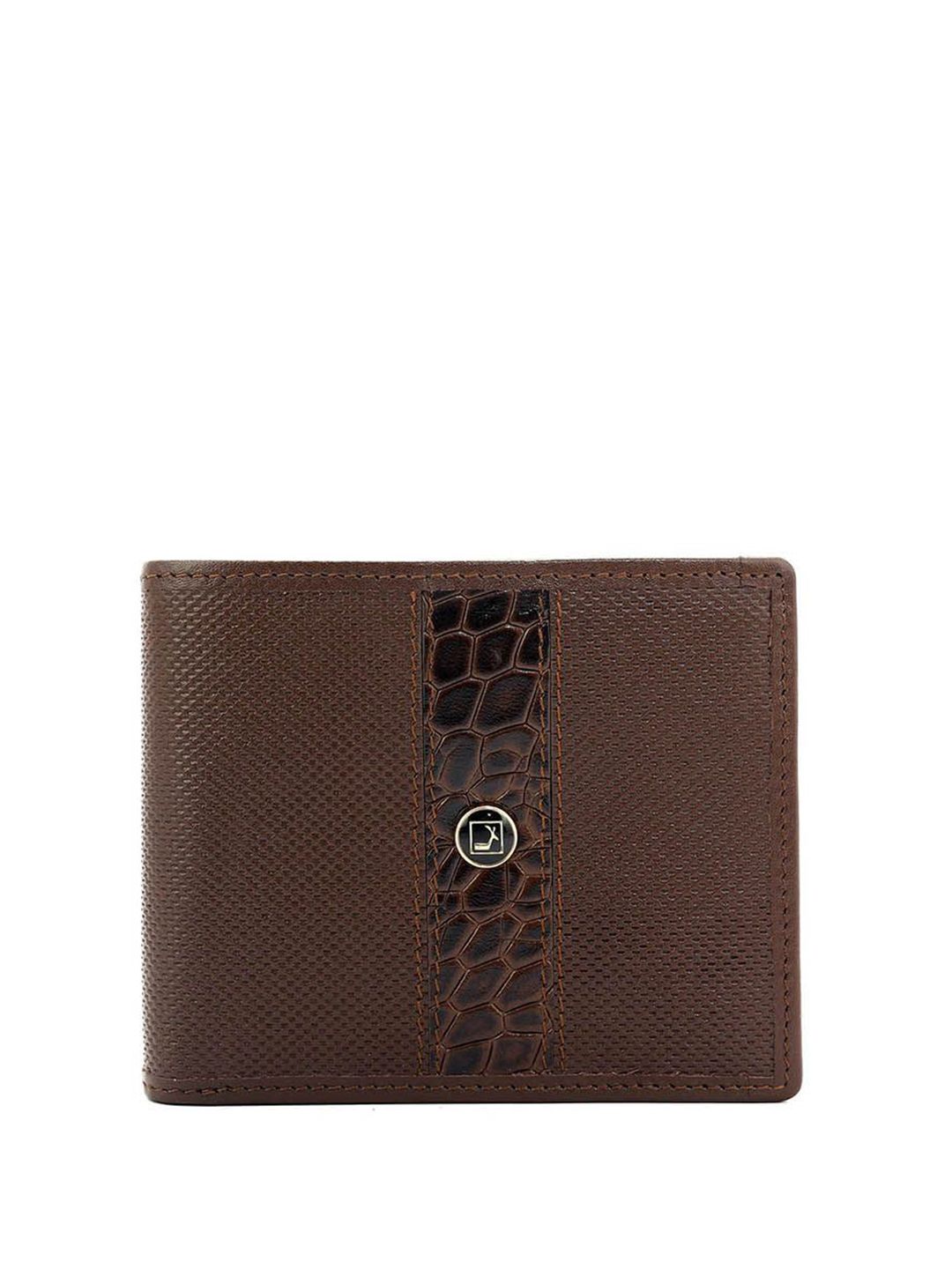 Da Milano Men Textured Leather Two Fold Wallet-picture-13