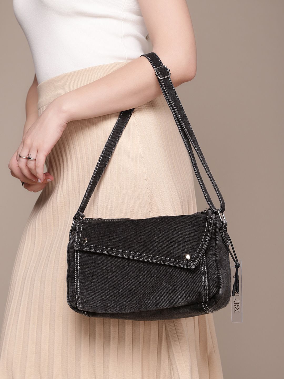 French Connection Structured Shoulder Bag-picture-38