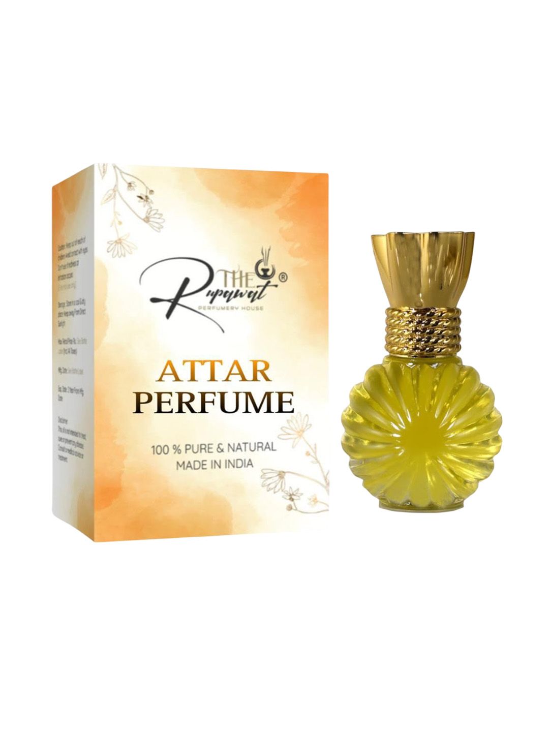 THE RUPAWAT Perfumery House Kesariya Premium Natural Alcohol-Free Attar - 12 ml-picture-31