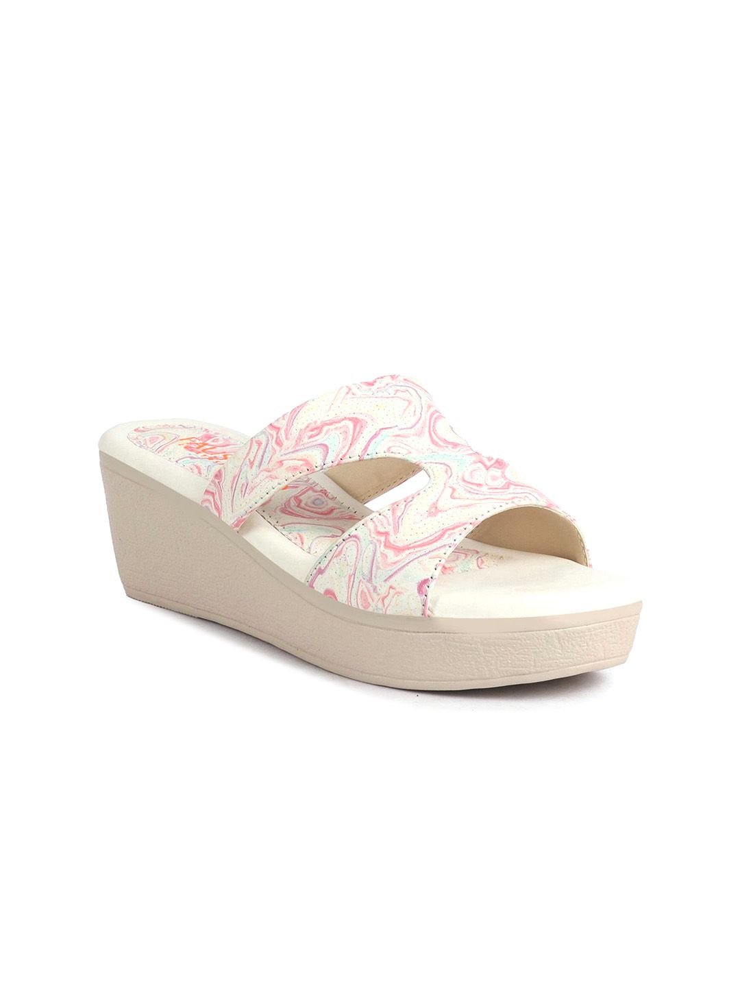 FAUSTO Women Printed Wedge Sandals-picture-31