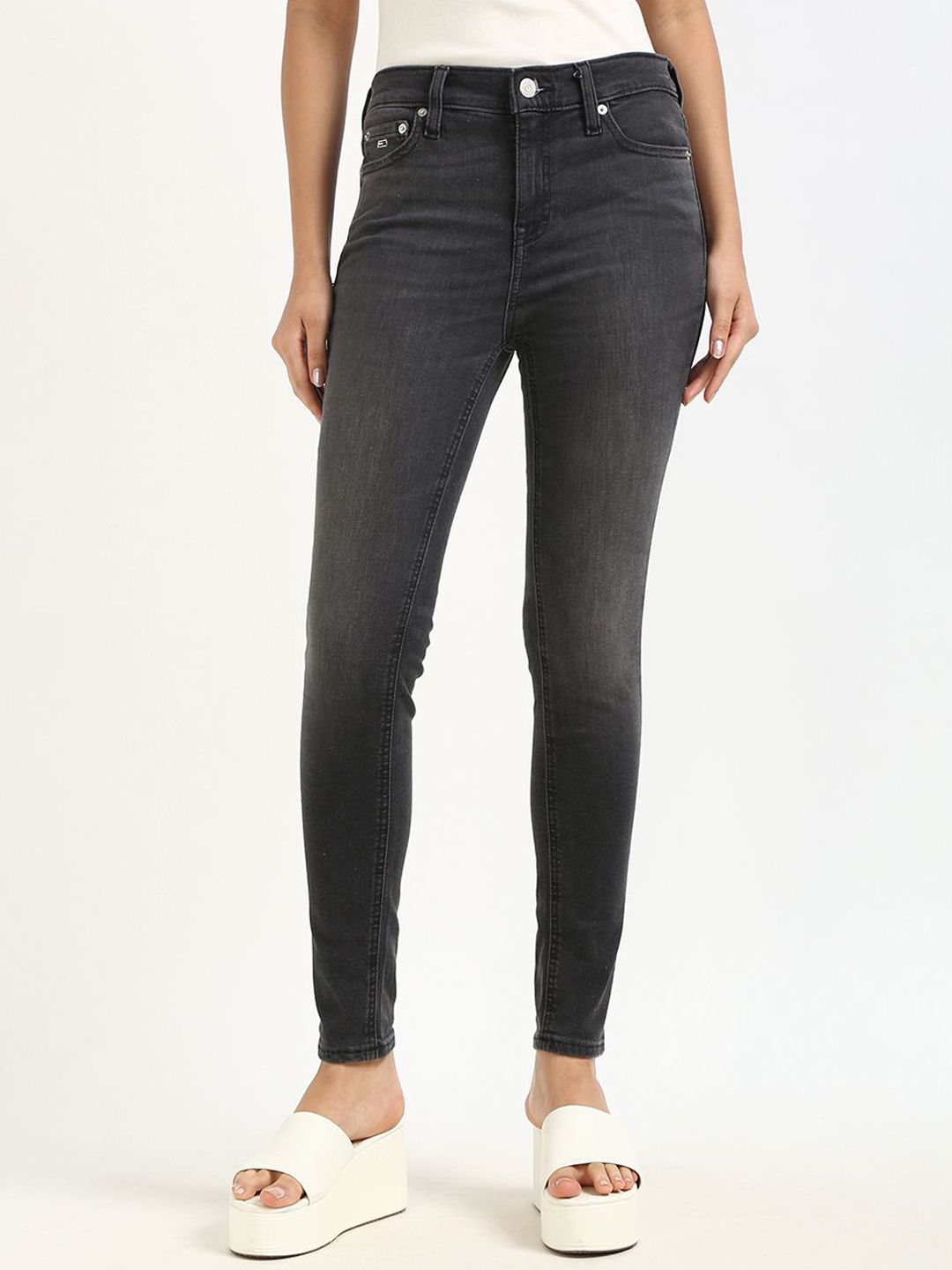 Tommy Hilfiger Women Light Fade Mid-Rise Stretchable Jeans-picture-43