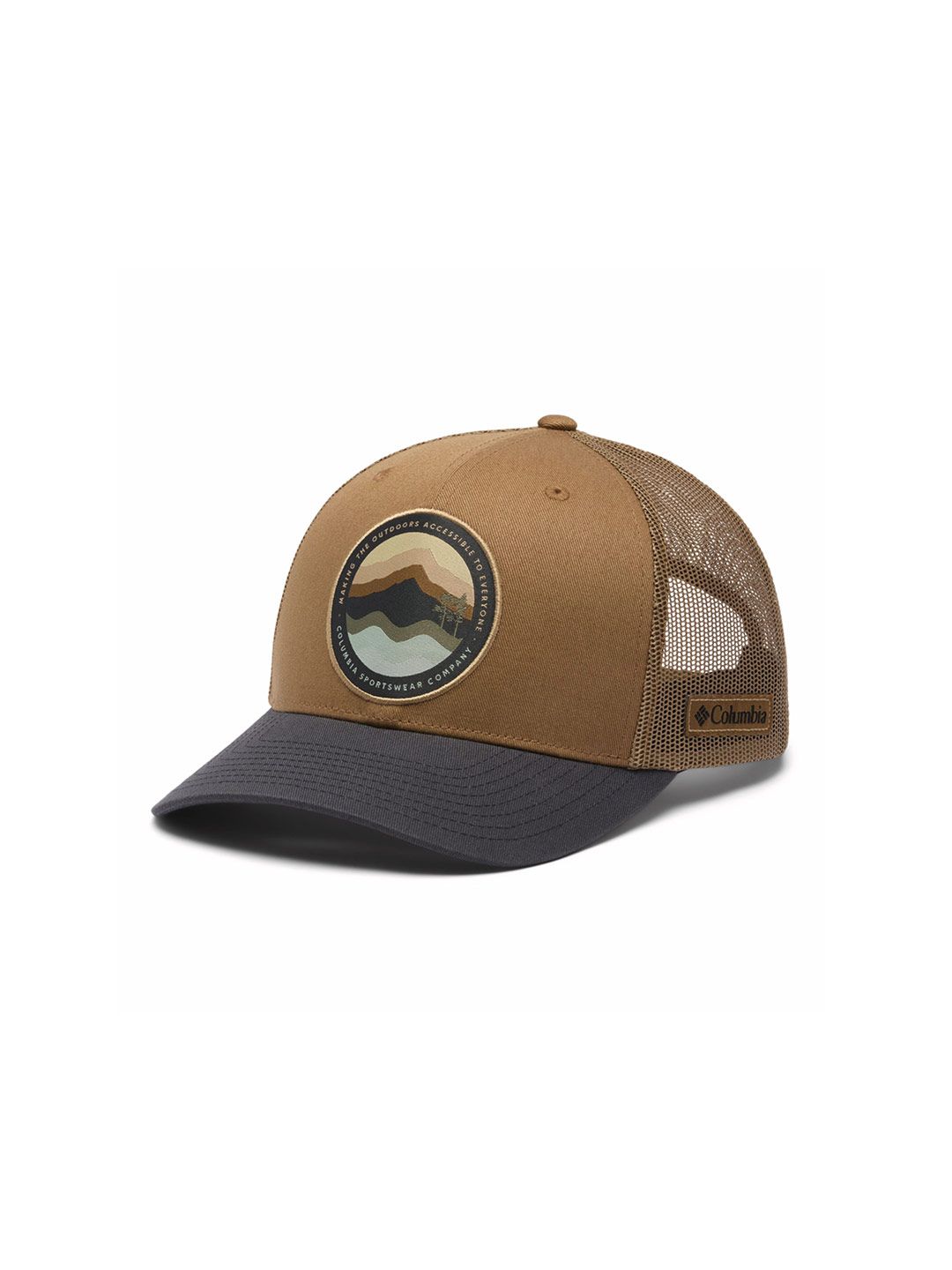 Columbia Unisex Pure Cotton Mesh Snap Back High Crown Cap-picture-24
