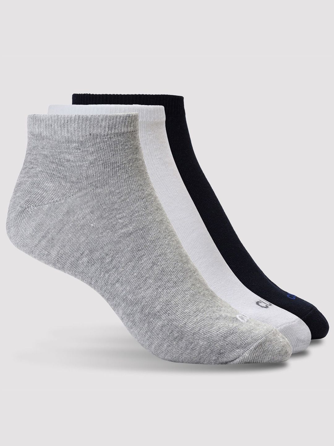 CULT Men Pack Of 3 Ankle Length Cotton Socks-picture-26