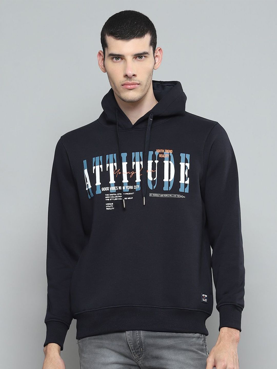 Cloak & Decker Men Cotton Hooded Sweatshirt-picture-15