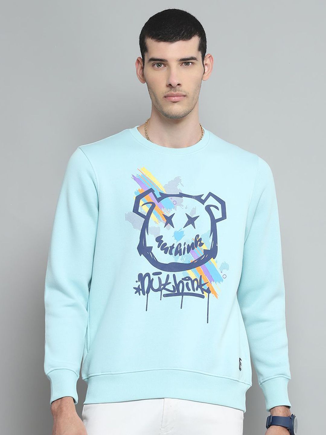 Cloak & Decker Men Printed Long Sleeves Sweatshirt-picture-26