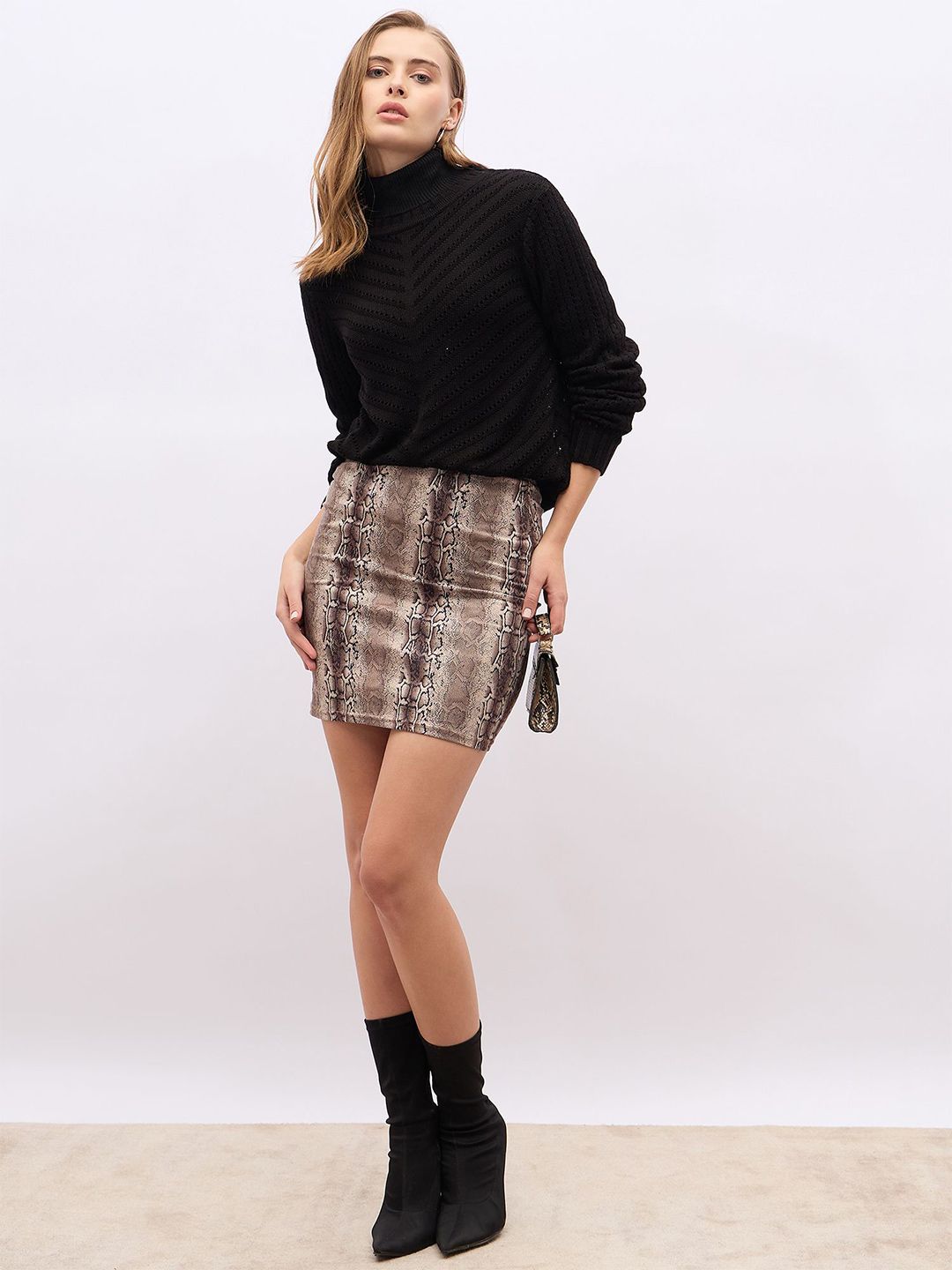 Styli Women Cable Knit Pullover-picture-28