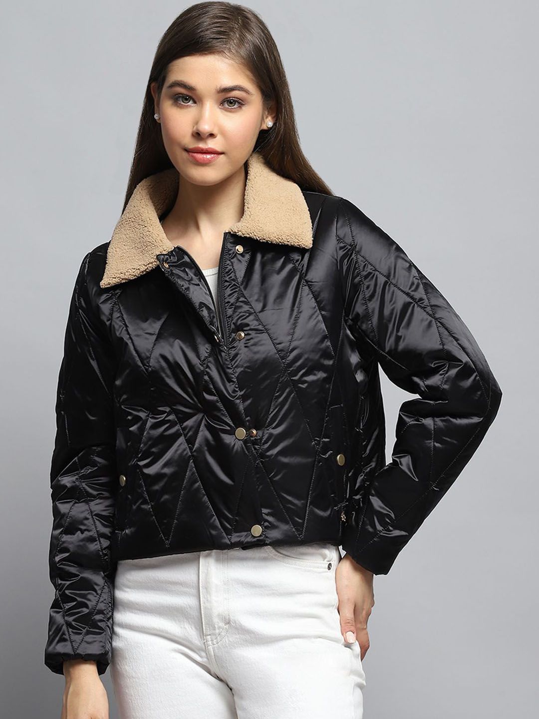 Monte Carlo Women Floral Lightweight Outdoor Puffer Jacket-picture-46