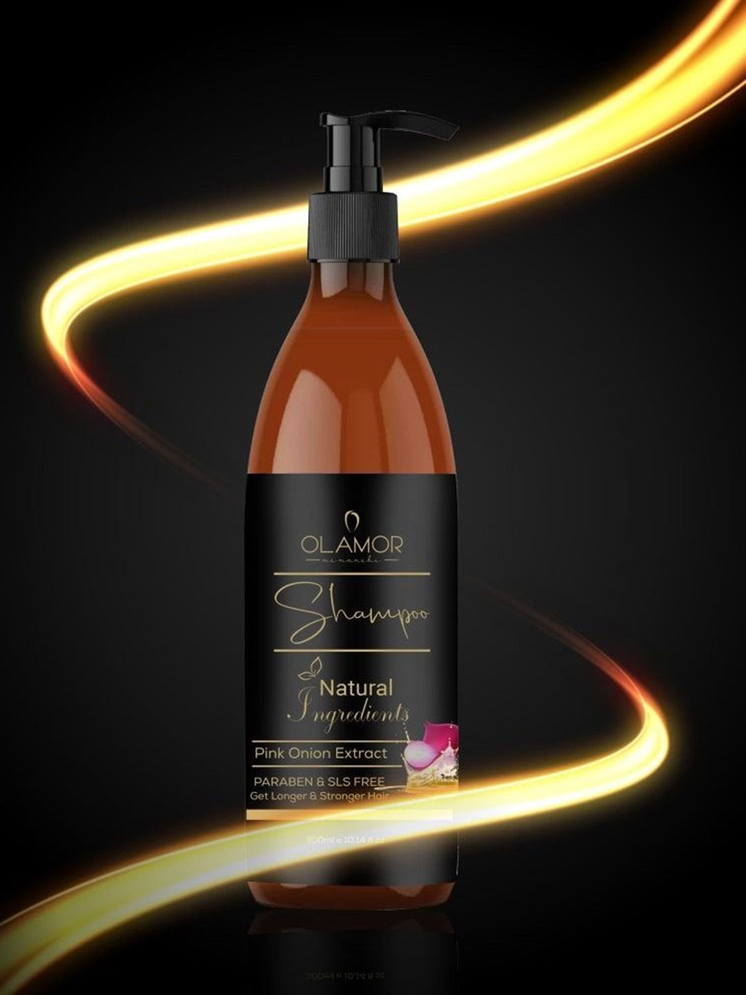 OLAMOR Pink Onion Hair Growth Shampoo - 300 ml-picture-35