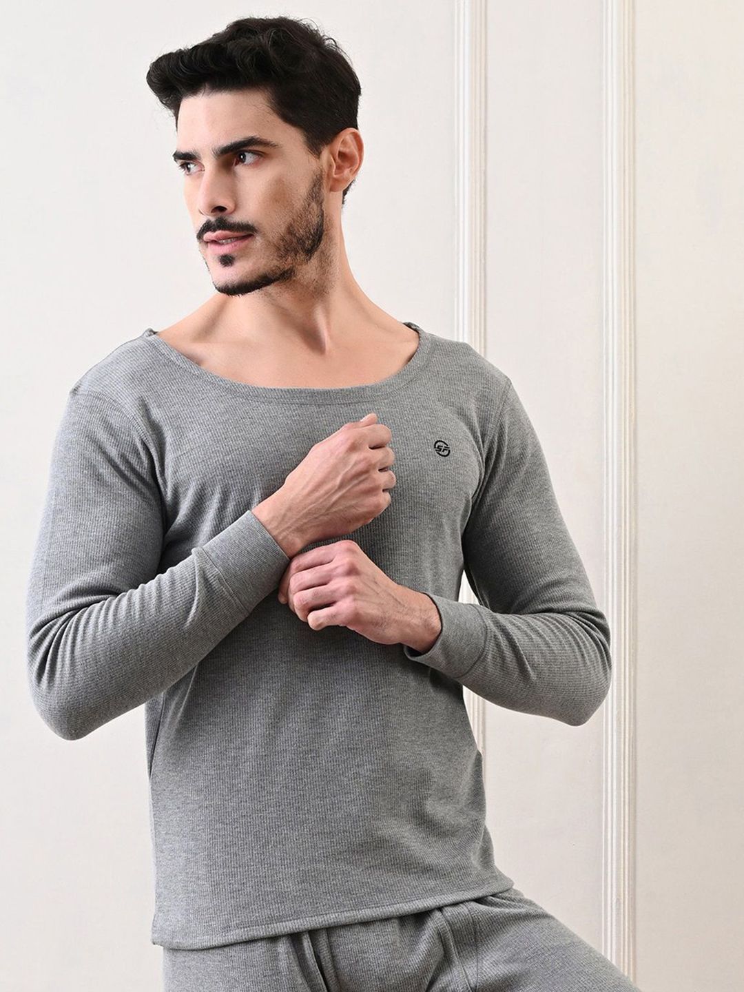 STARFOX Men Slim Fit Thermal Top-image-46