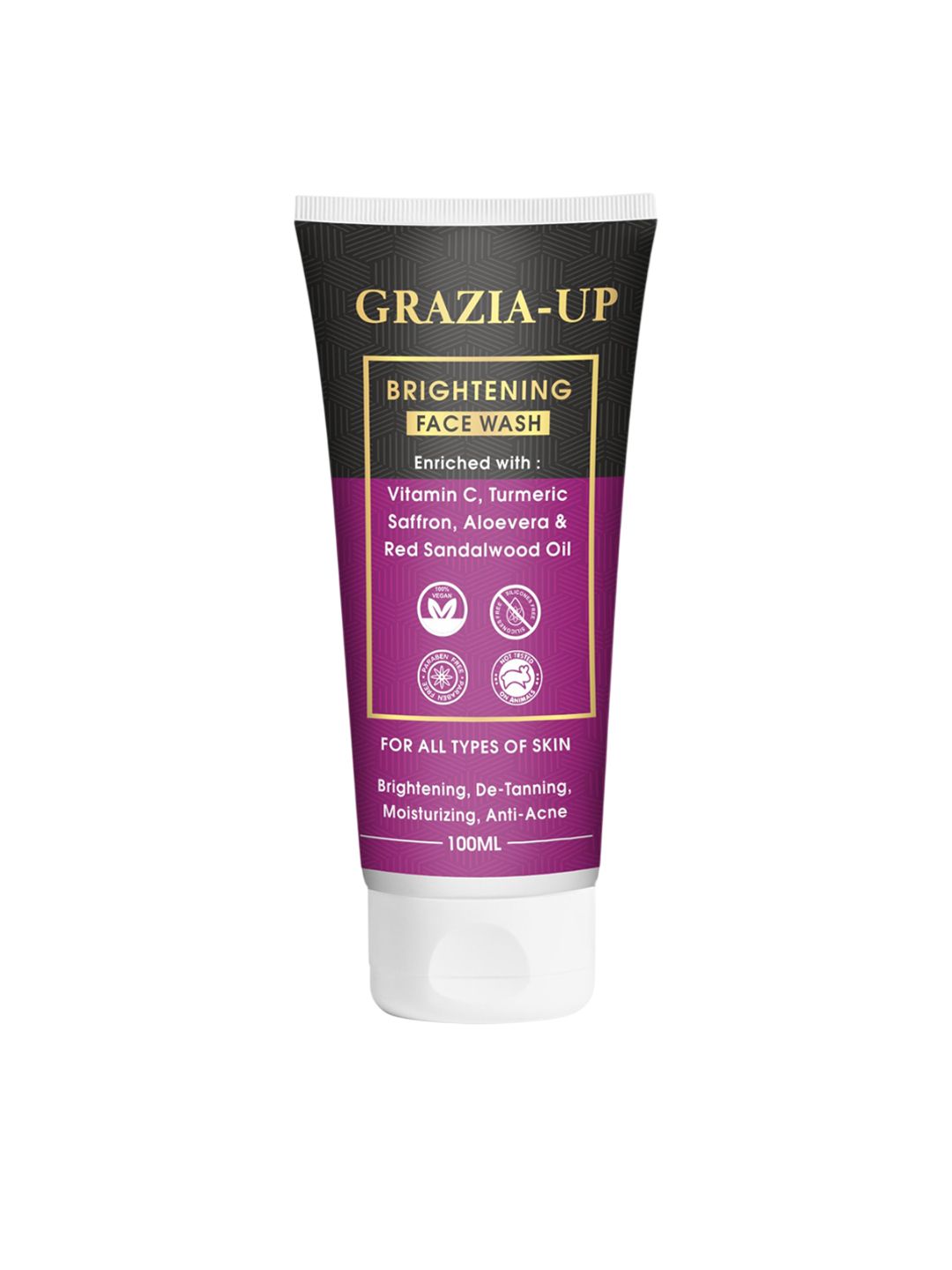 Grazia Up Brightening Face Wash - 100 ml-image-46