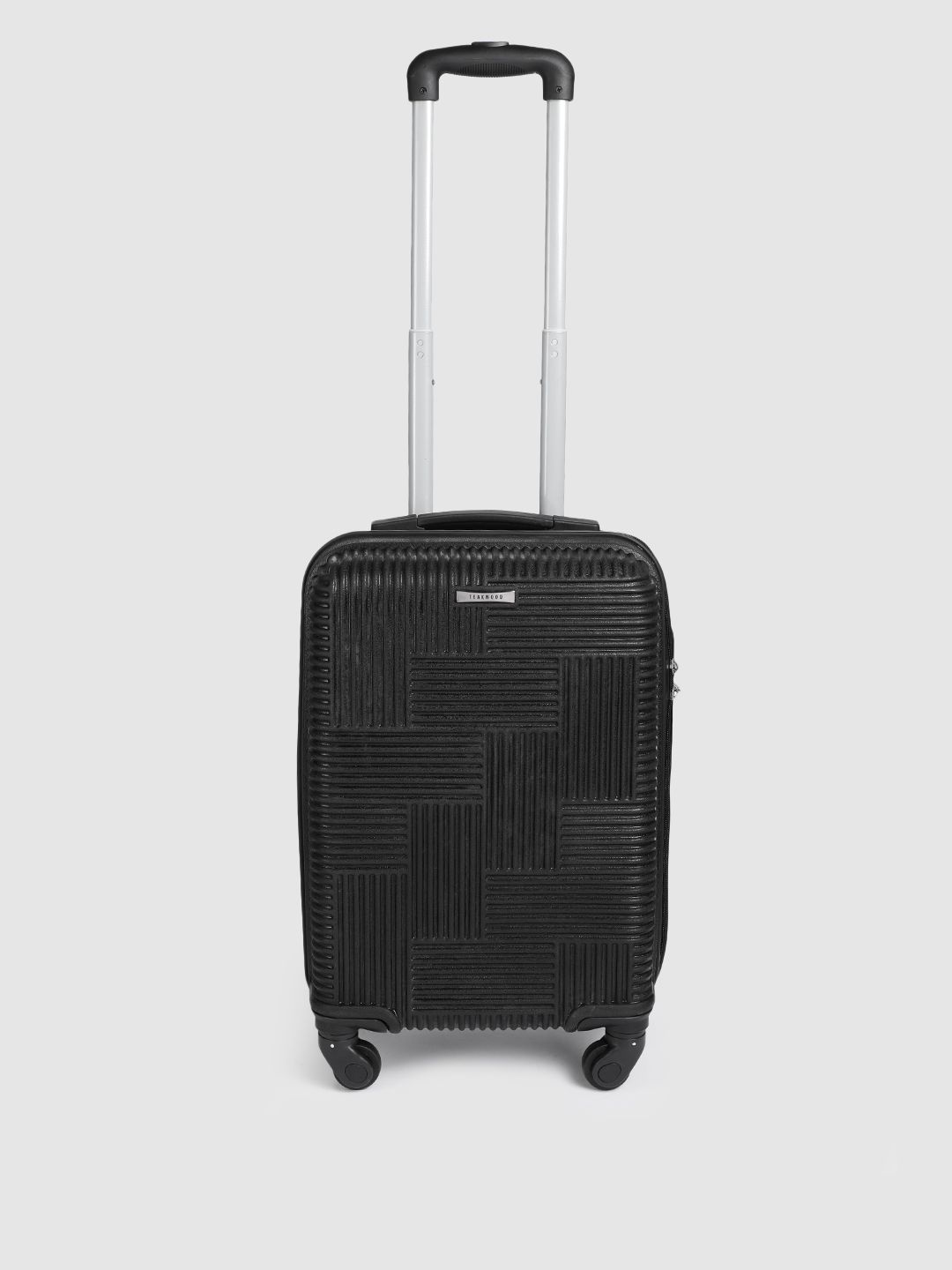 Teakwood Leathers Ladakh 360-Degree Rotation Textured Hard Cabin Size Trolley Bag - 38L-picture-43