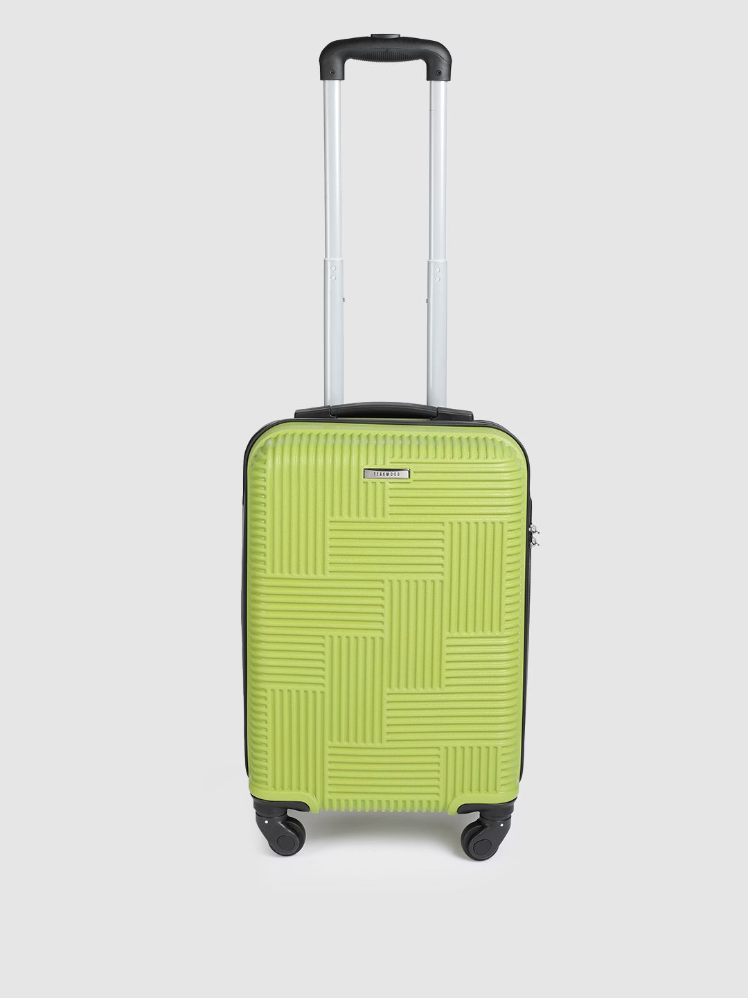Teakwood Leathers Ladakh 360-Degree Rotation Textured Hard Cabin Size Trolley Bag - 38L-picture-38