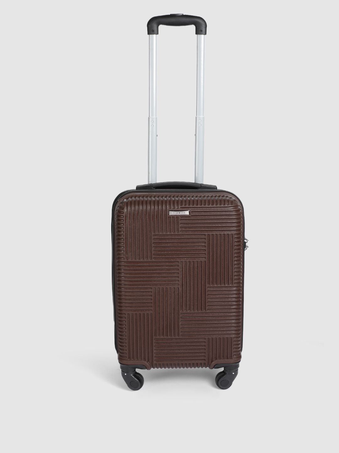 Teakwood Leathers LADAKH Textured Hard Sided Cabin Size Trolley Bag 38L-image-24