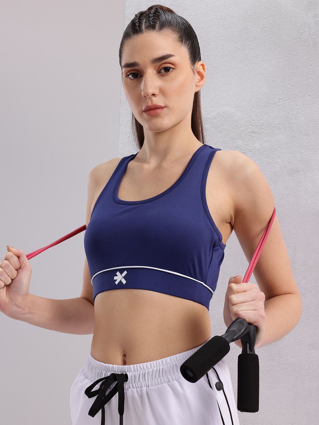 HRX by Hrithik Roshan Racerback Full Coverage Lightly Padded Training Bra KT212_03_B-picture-21