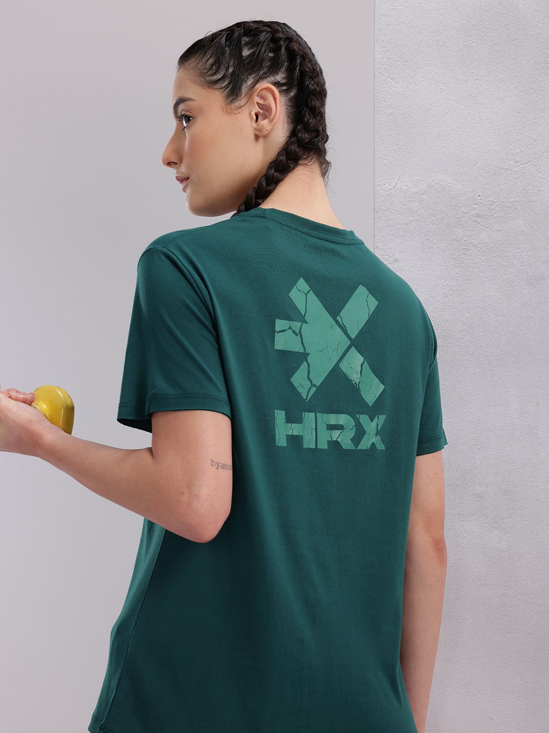 HRX by Hrithik Roshan Typography Printed Relaxed Fit Training T-shirt-picture-26
