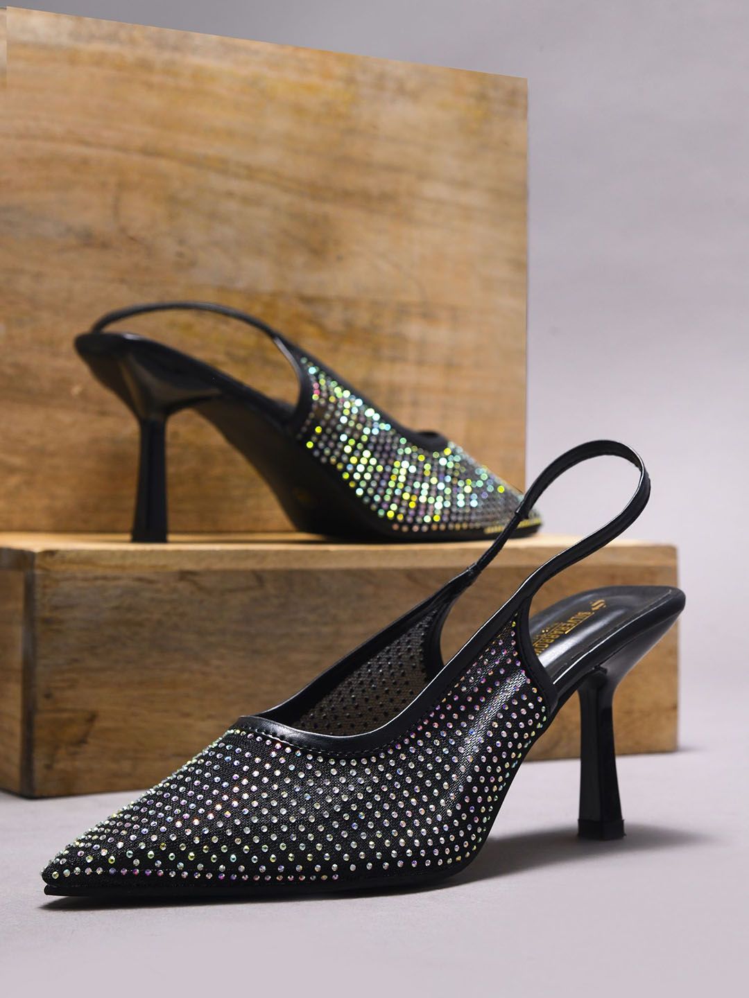 Try Me Party Women Ethnic - Embellished Stiletto Heel Sandal