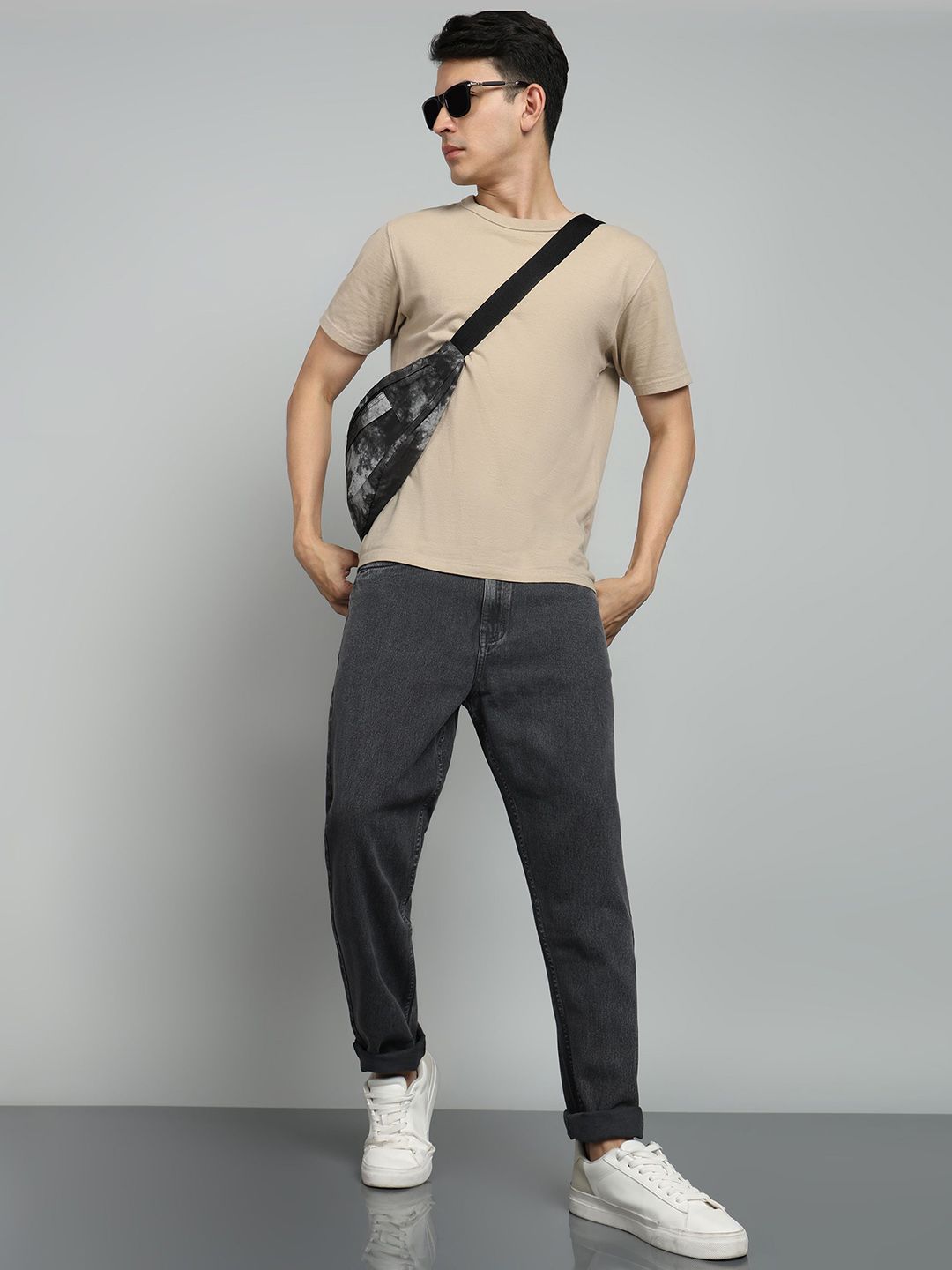 Buy AFLASH Men Mid Rise Relaxed Fit Stretchable Jeans - Jeans for Men ...