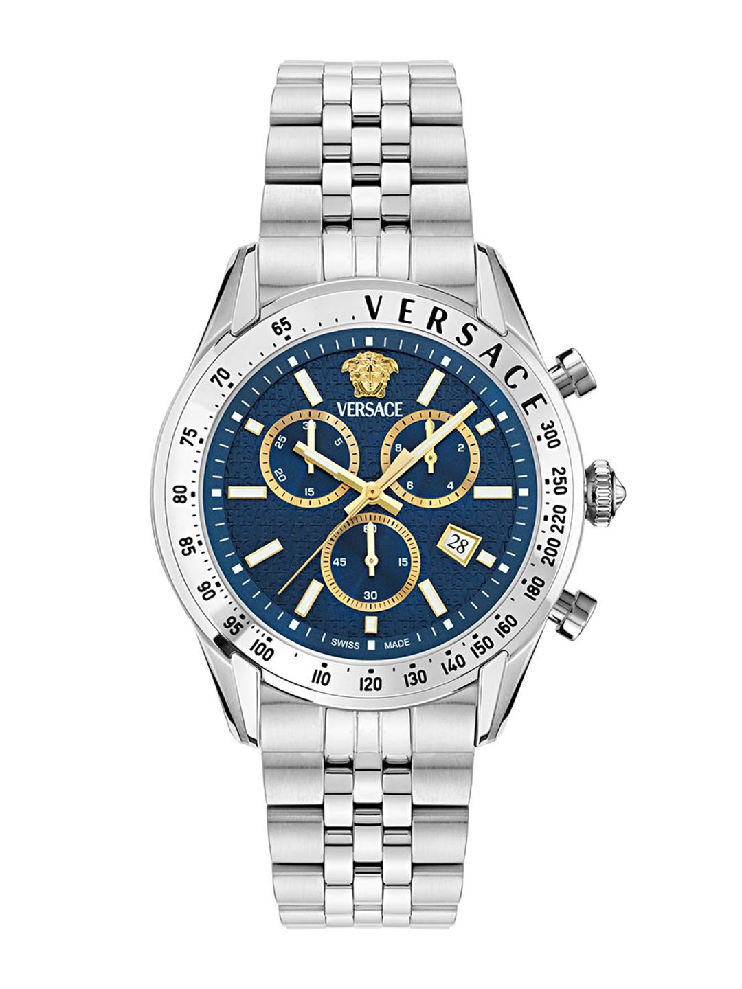 Versace Men Embellished Dial Analogue Watch VE8R00324-image-16