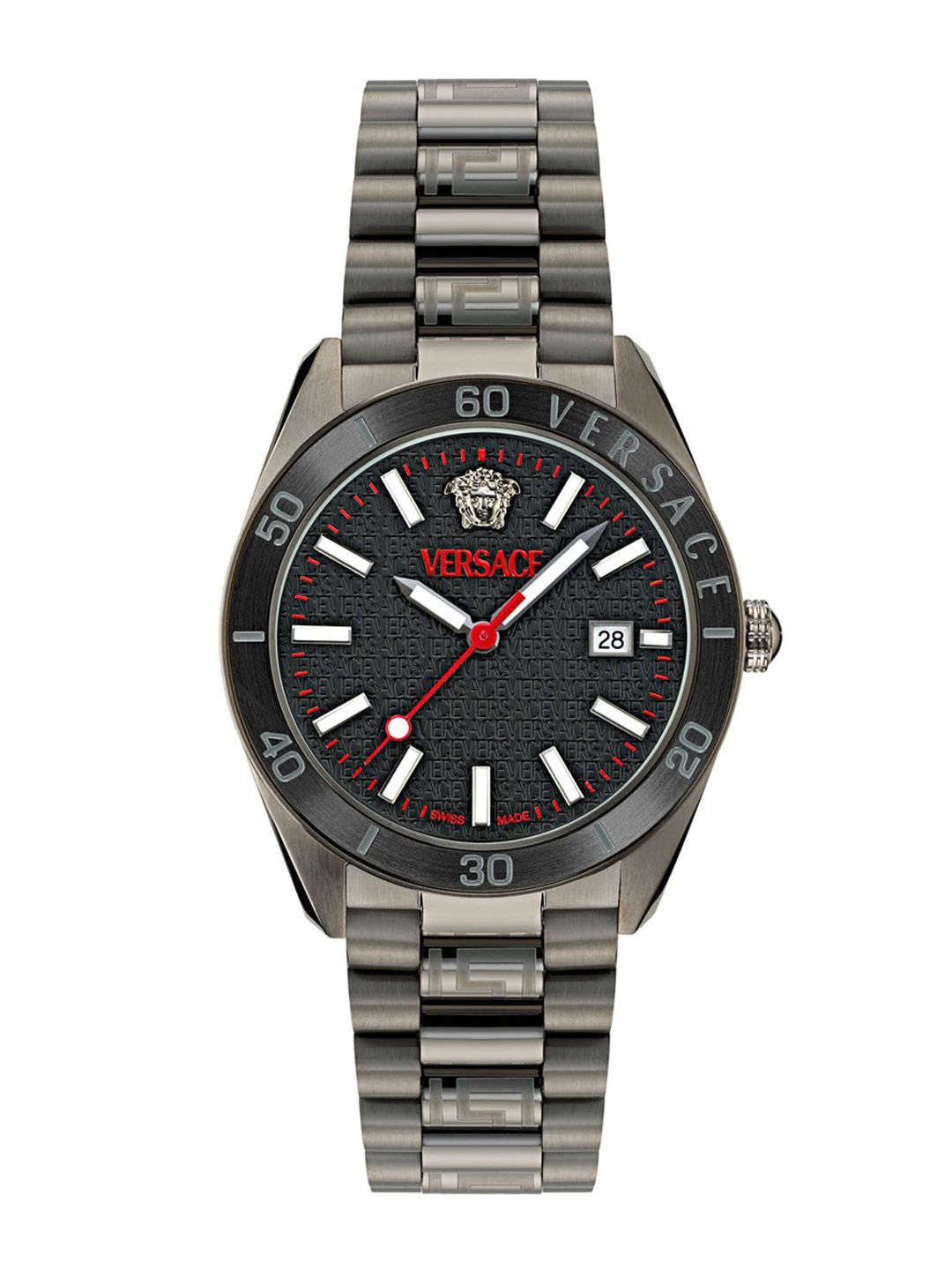 Versace Men Round Dial Bracelet Style Straps Analogue Watch VE8E00724-picture-23