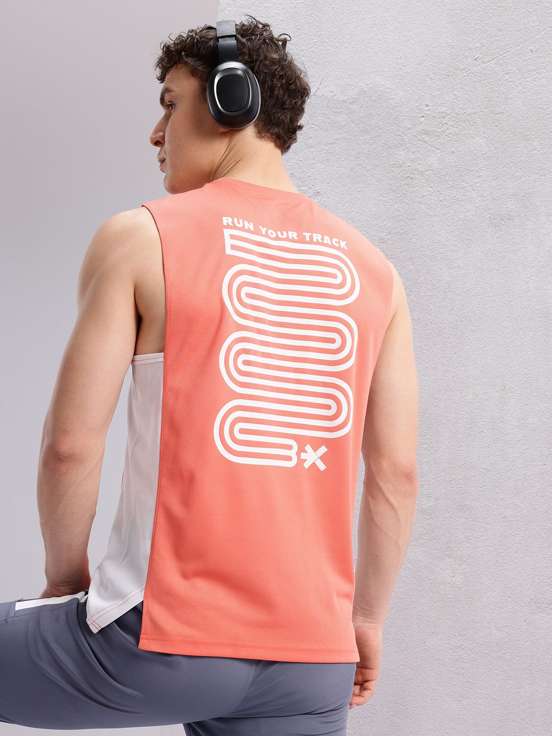 HRX by Hrithik Roshan Rapid-dry Printed Running T-shirt-picture-57