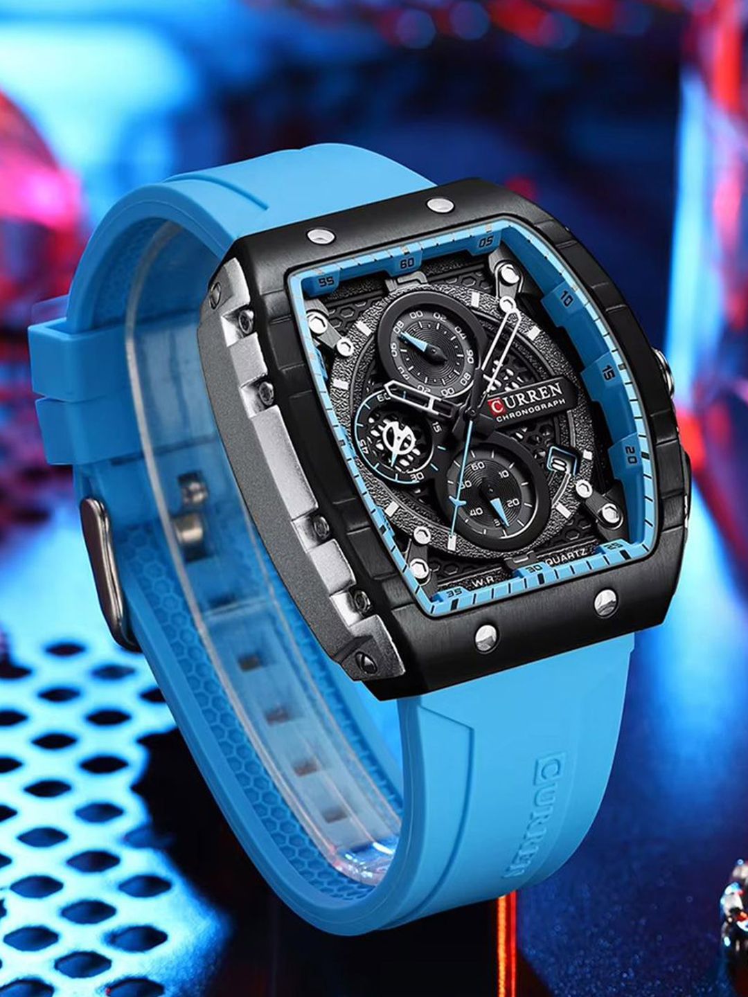 Curren Men Business Sports Analogue Watch CR-8442-image-28