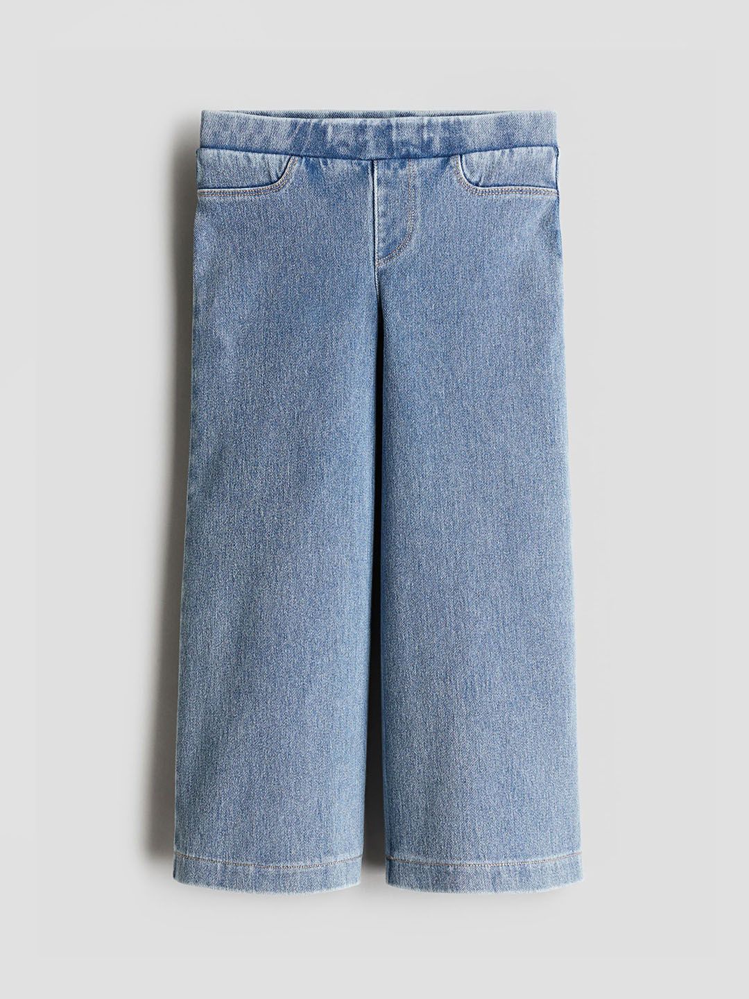 H&M Wide Denim-Look Trousers-picture-57