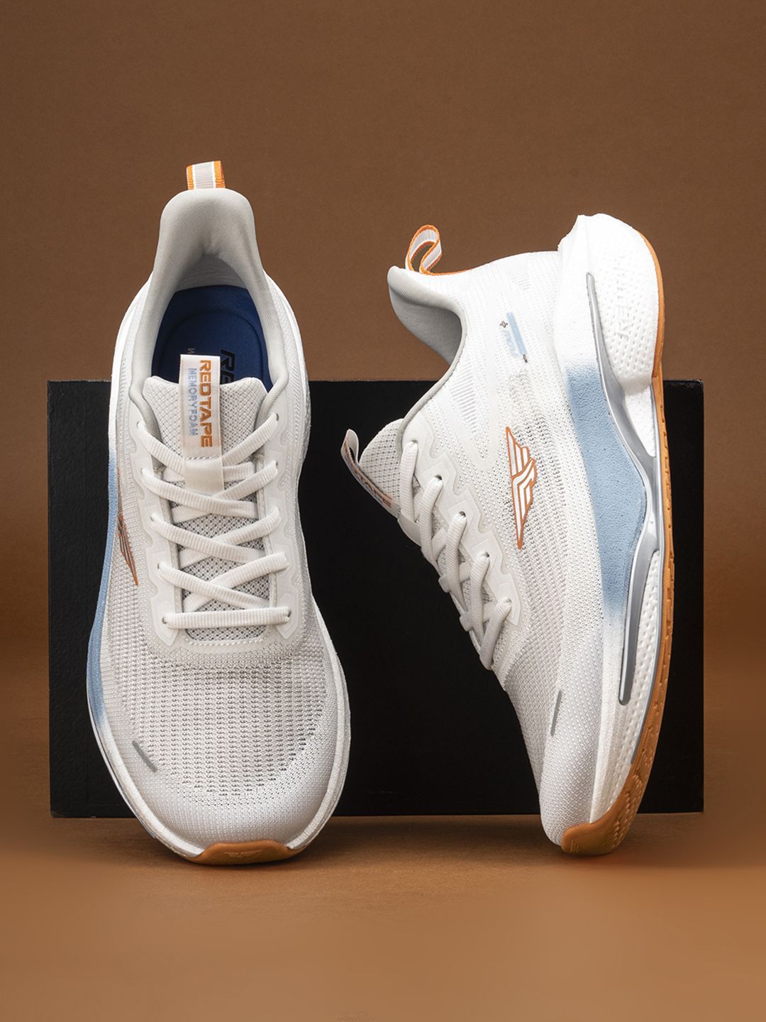 Red Tape Men Lace-Ups Walking Non-Marking Shoes