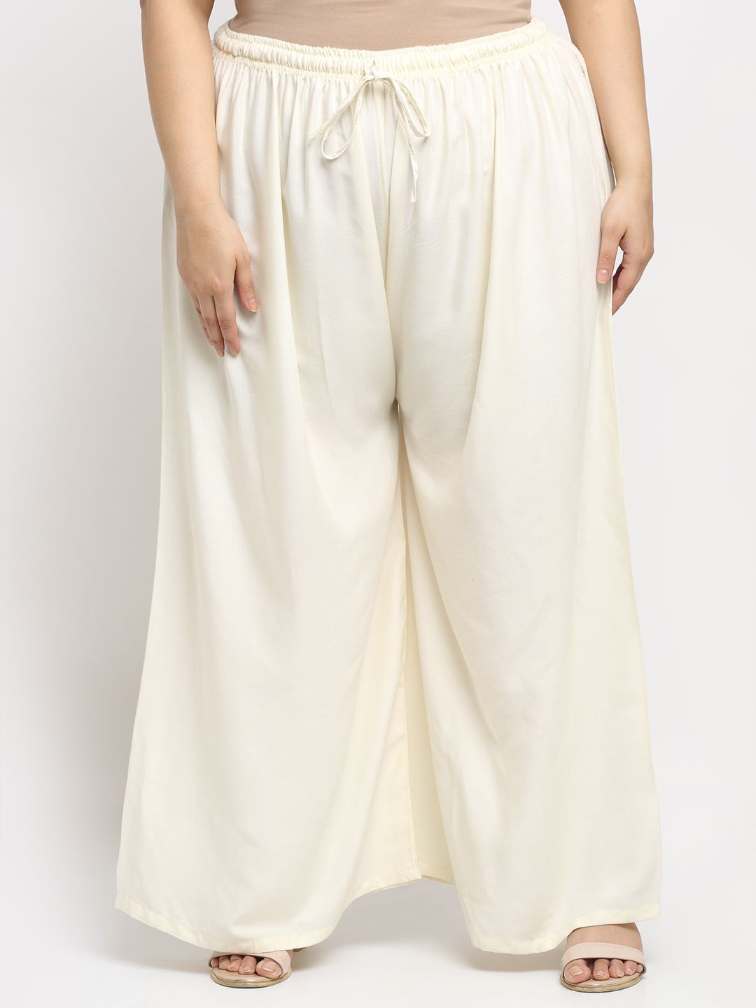 STYLE PREZONE Women Wide Leg Ethnic Plus Size Palazzos-picture-38