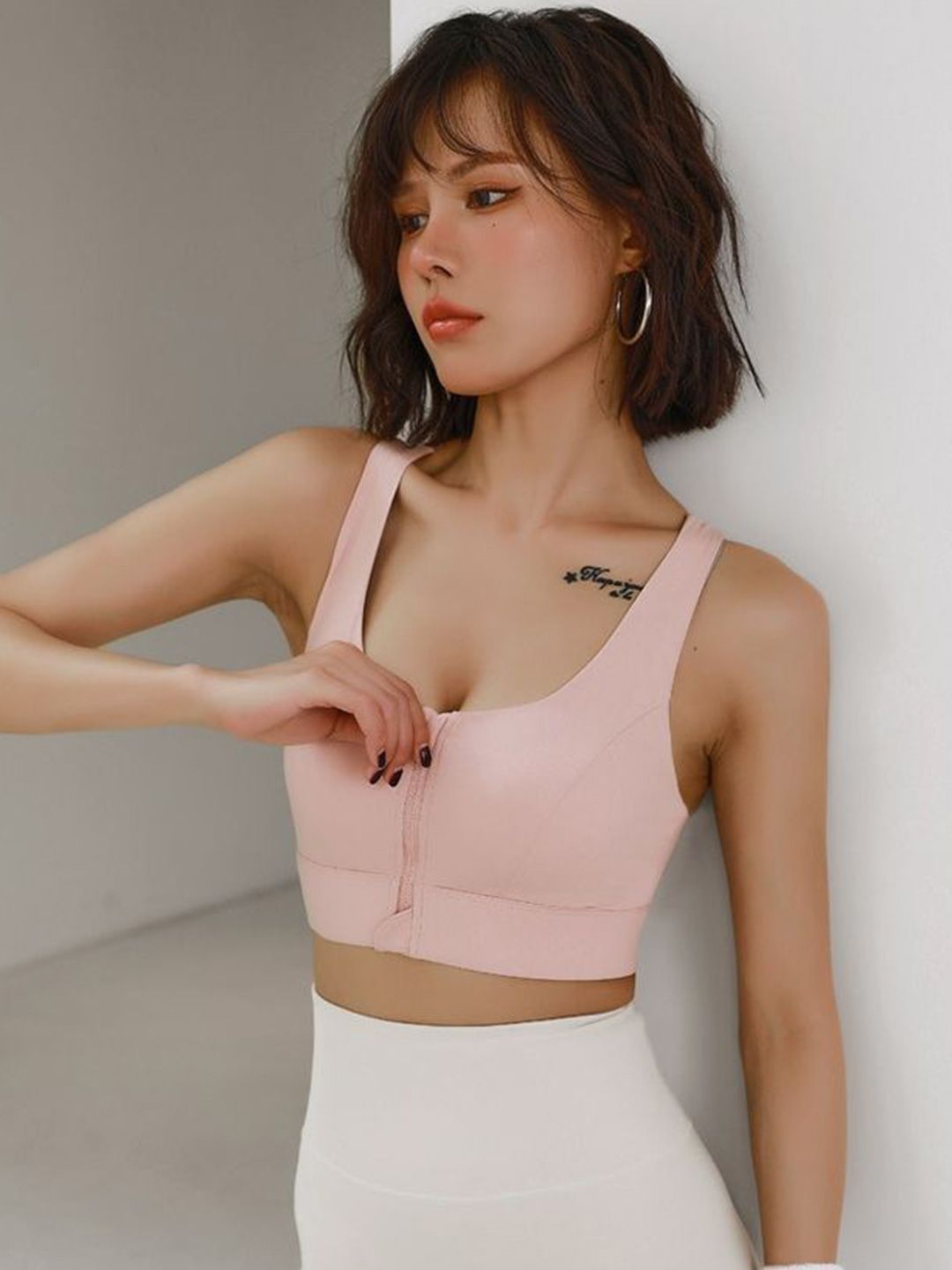 LULU & SKY Women Sleeveless Styled Back Scoop Neck Bralette-picture-17