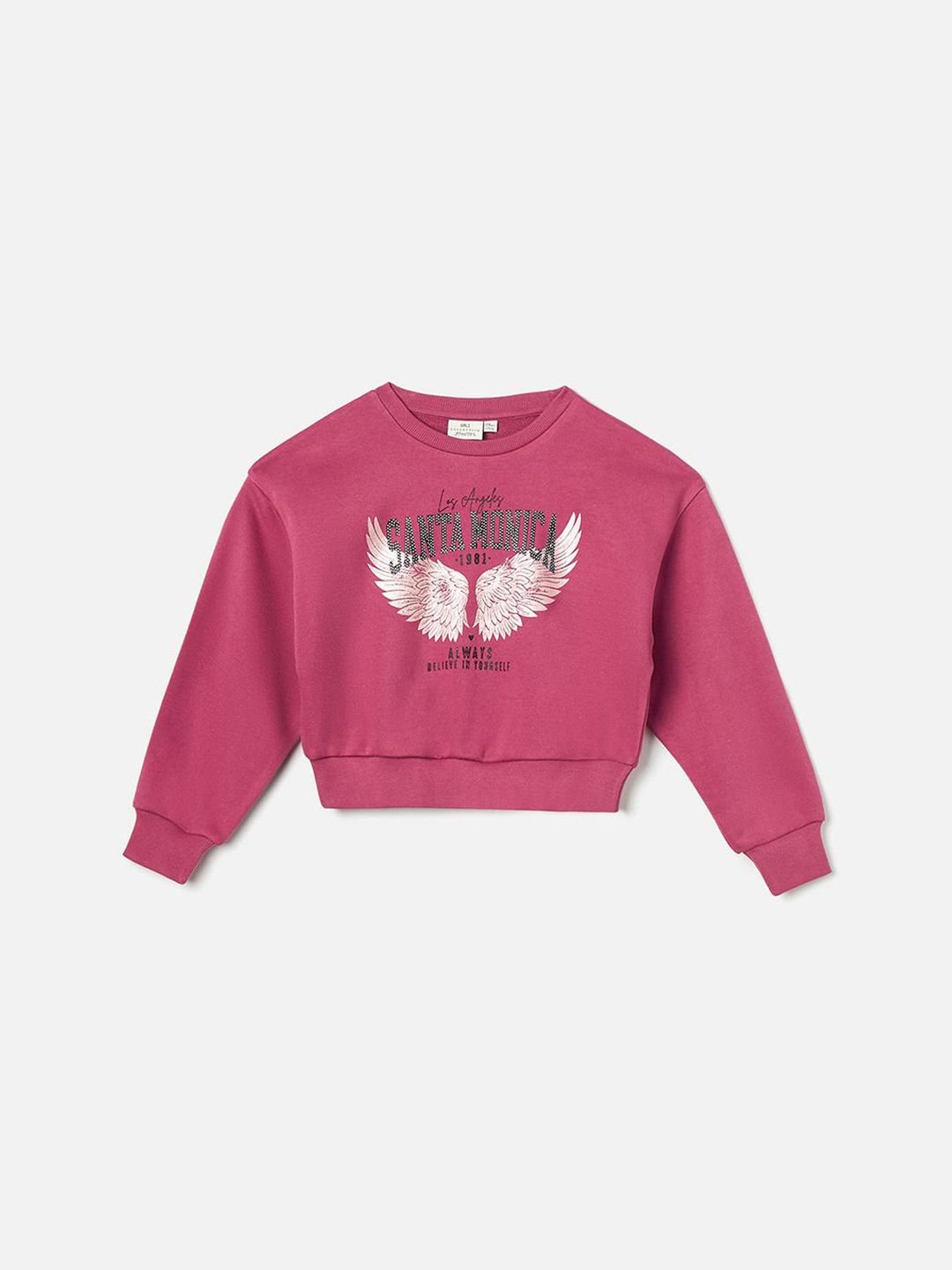 Juniors by Babyshop Girls Printed Cotton Sweatshirt-picture-21